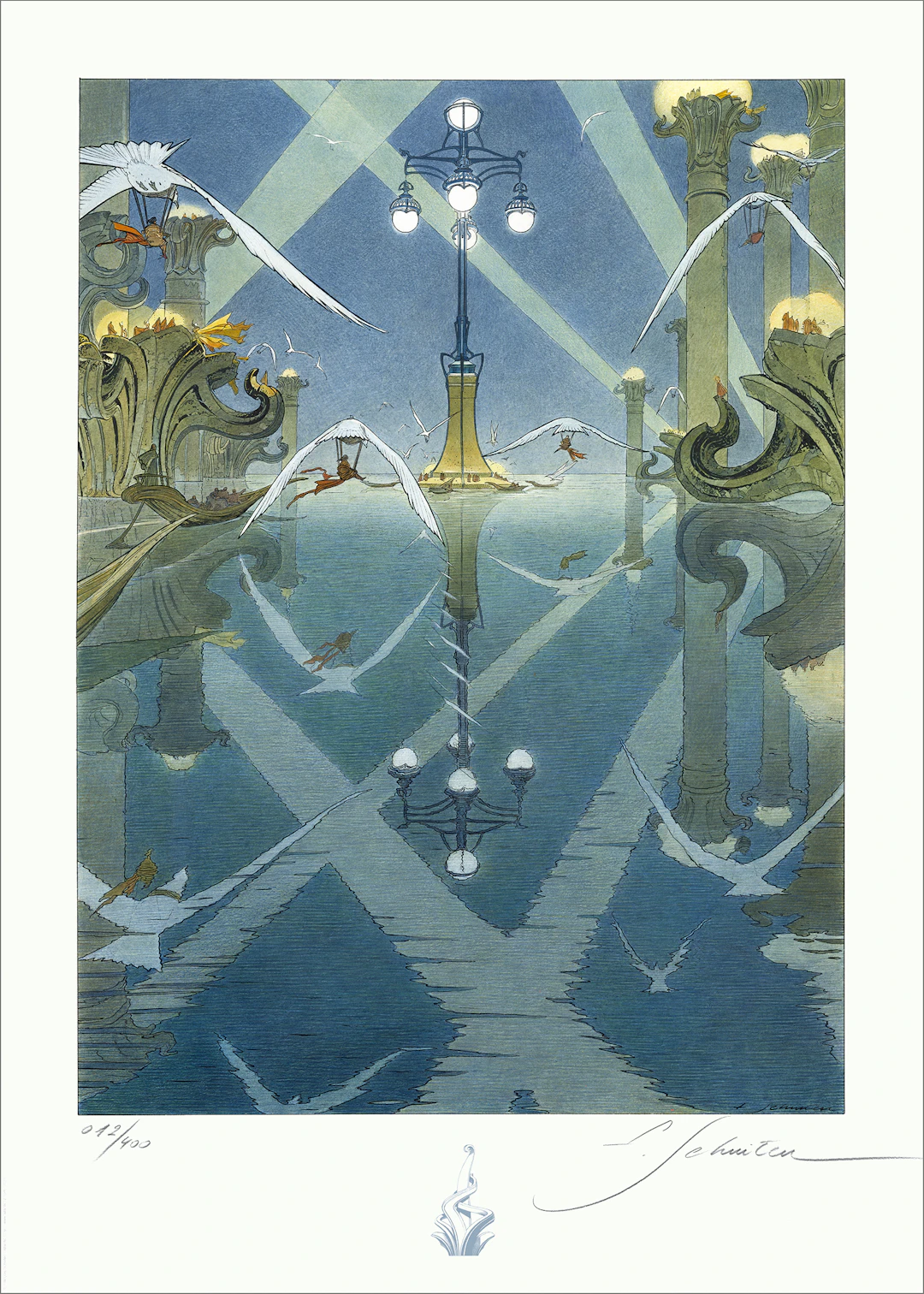 François SCHUITEN - Balade au coeur des anciens magasins Waucquez, 2023