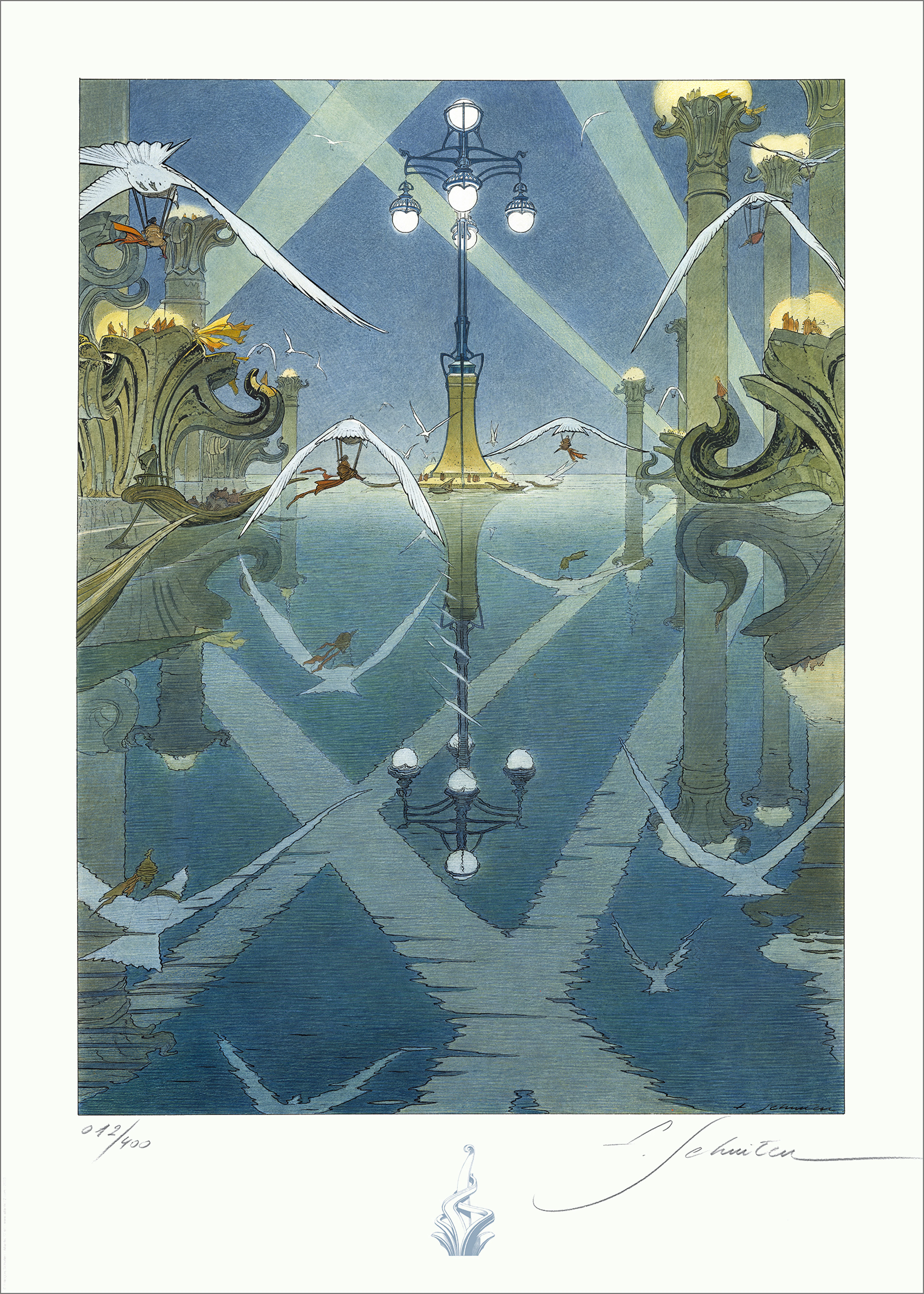 François SCHUITEN - Balade au coeur des anciens magasins Waucquez, 2023
