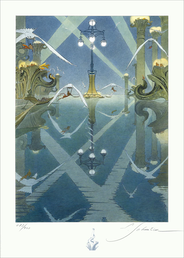 François SCHUITEN - Balade au coeur des anciens magasins Waucquez, 2023