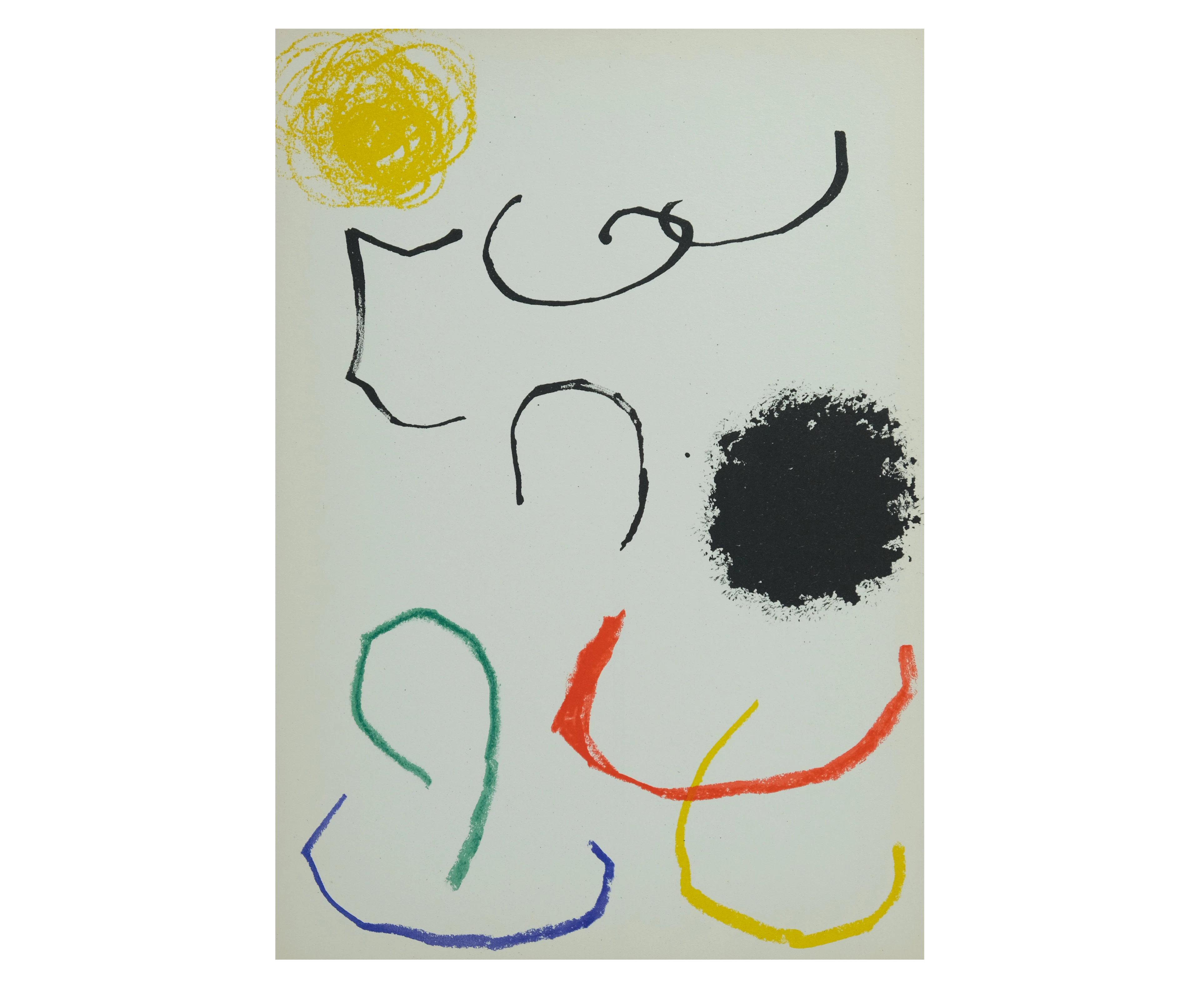Joan MIRO : Obra Inedita Recent II - Lithographie originale