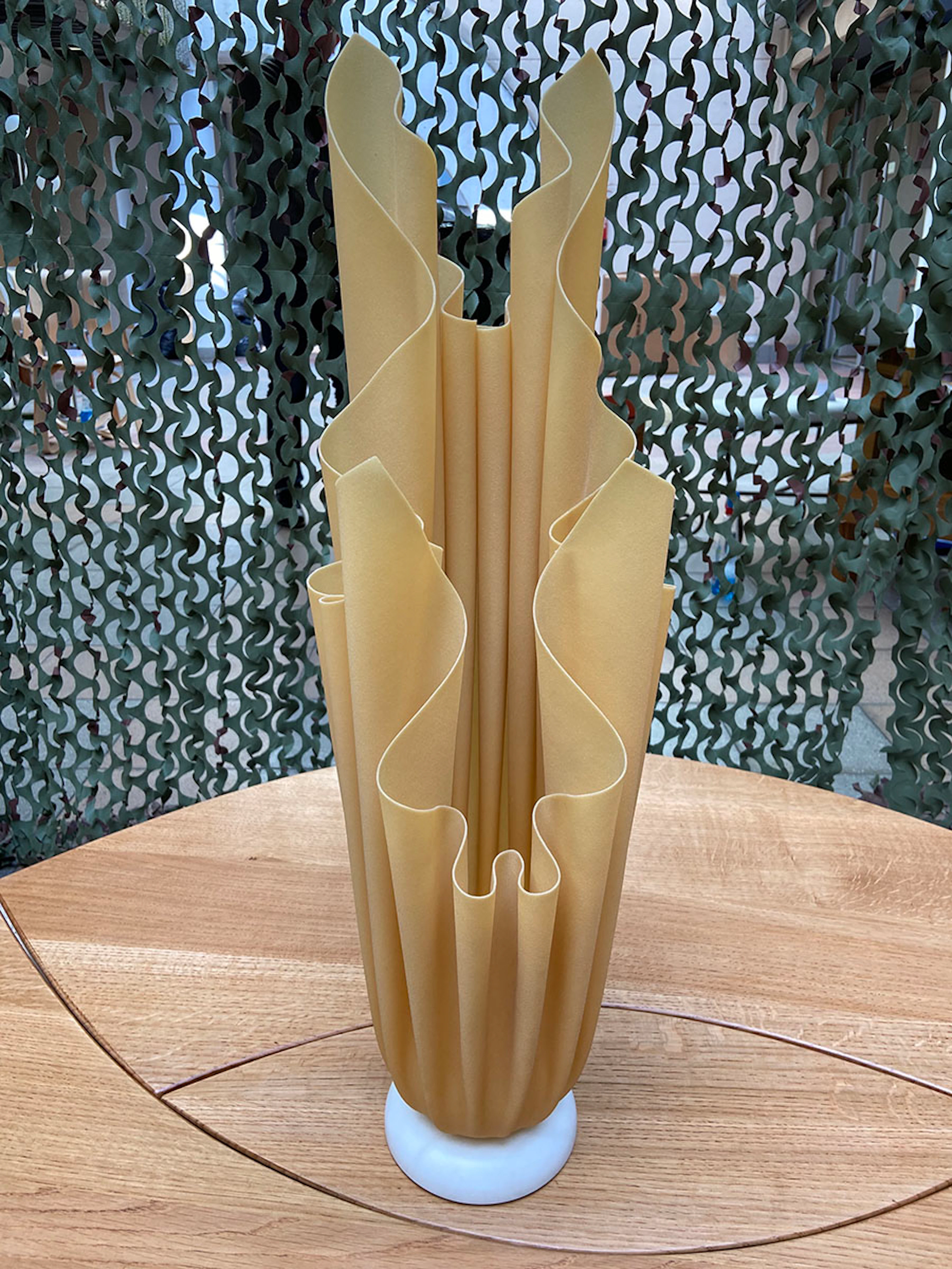 Georgia JACOB - Lampe Athena beige, circa 1975