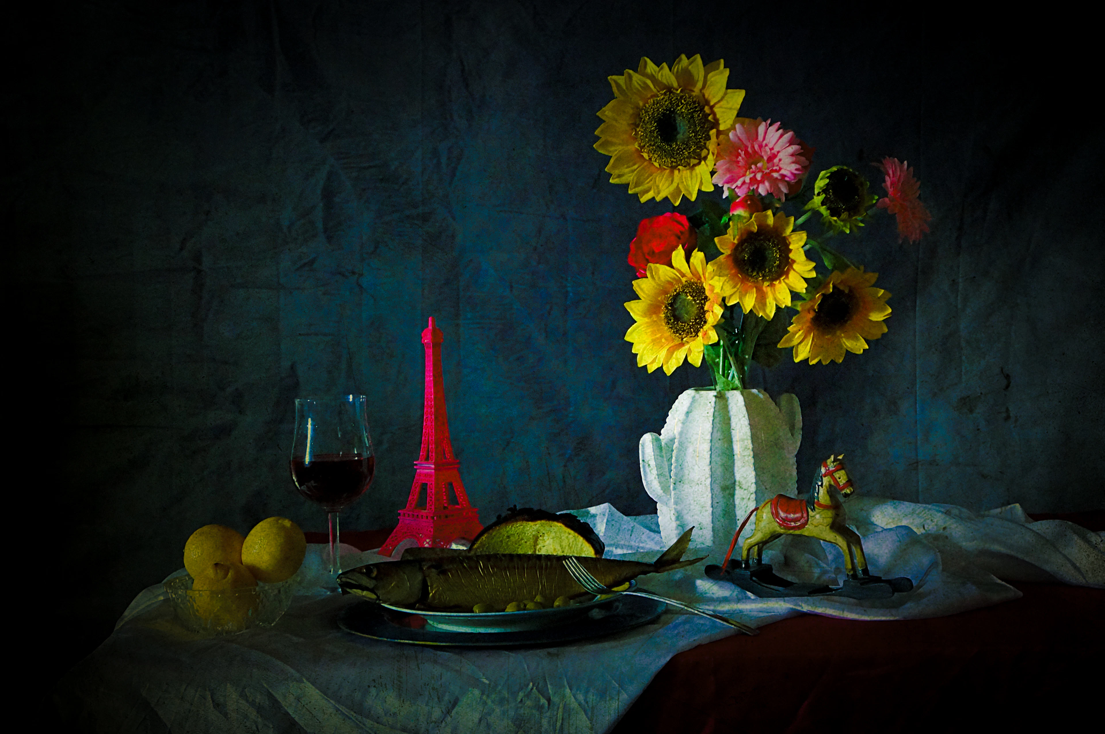 Gaudi .C - Un déjeuners Parisien - Nature morte