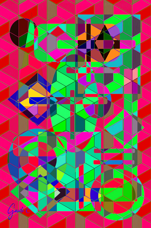 Gaudi .C -pink-love -(2024)
