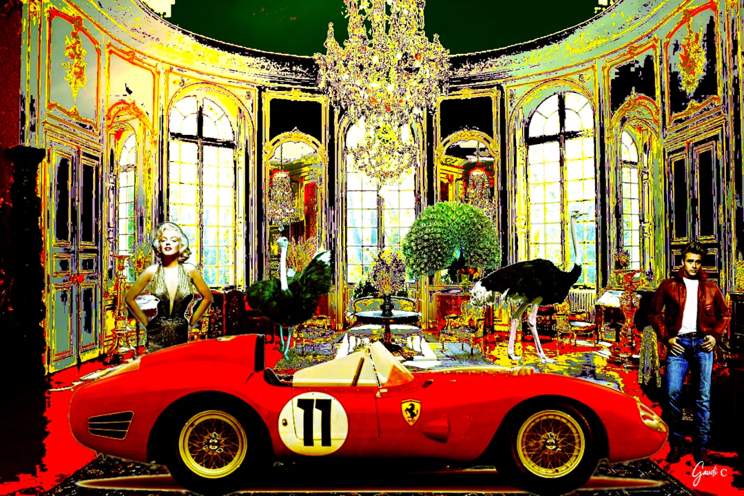 Gaudi .C - la vie de chateau pop art live style (2025)