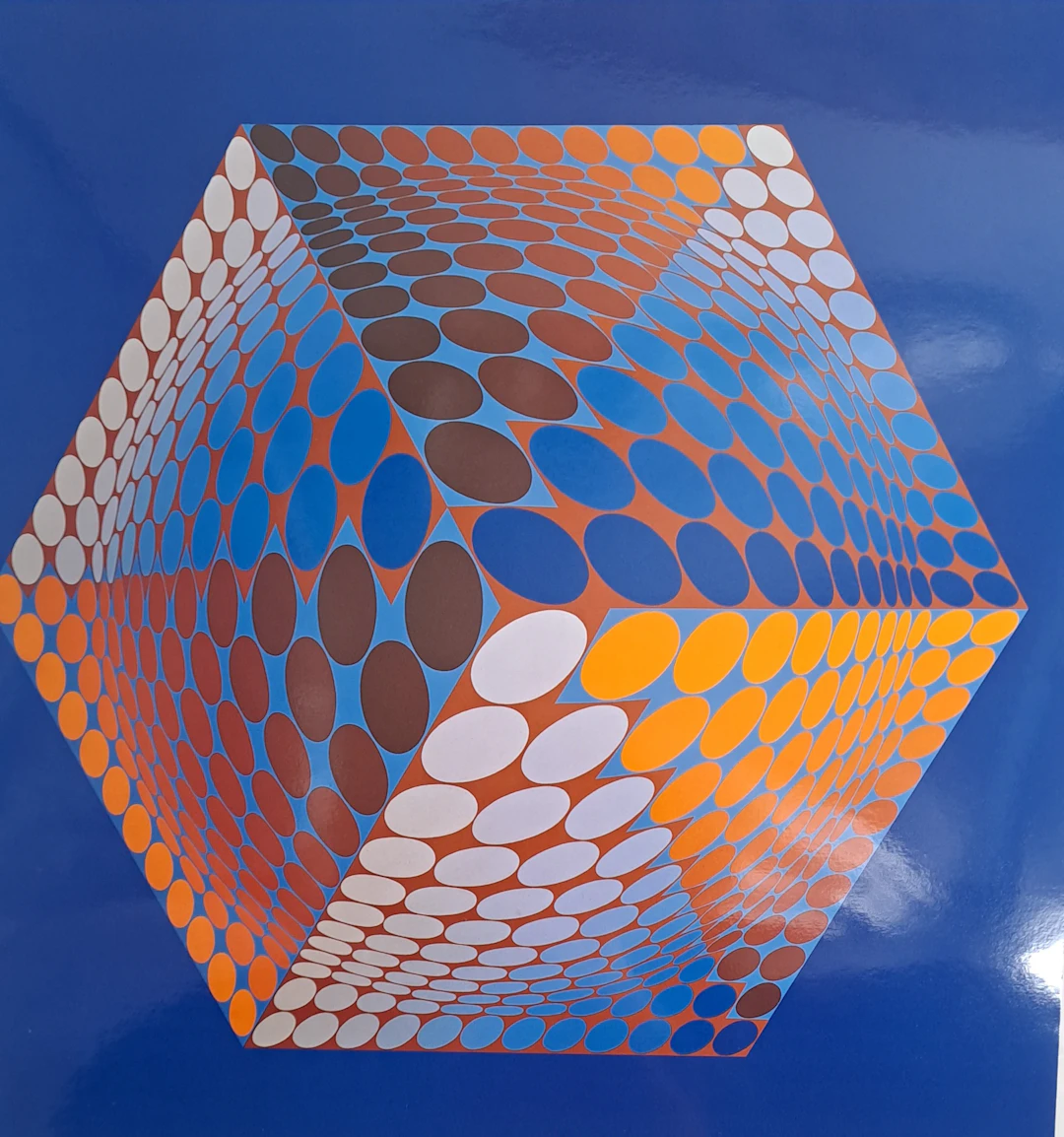 Victor VASARELY (d’après) - Tupa-3, 1972 - Héliogravure