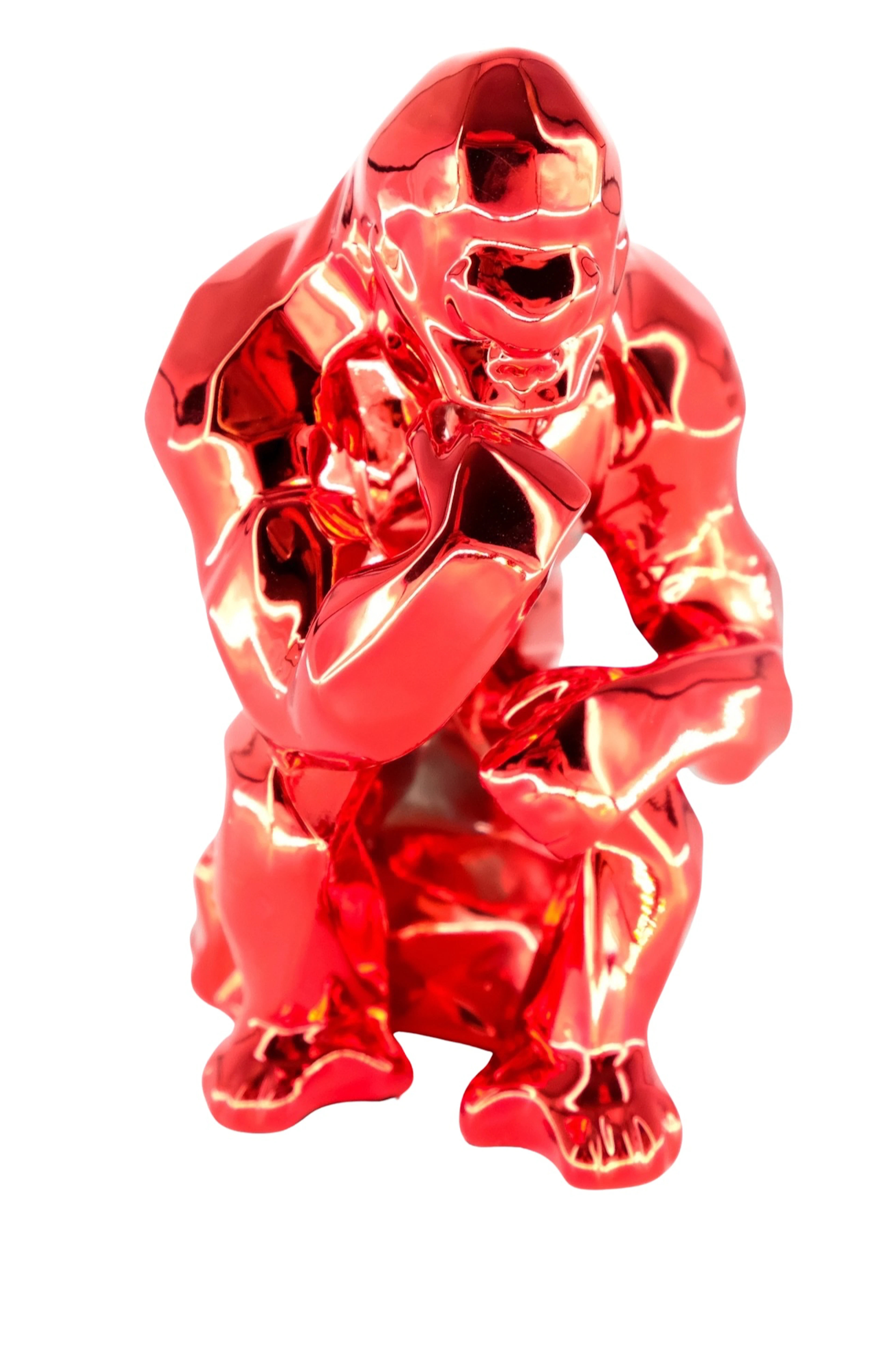 Richard ORLINSKI : Thinker Spirit (Red edition) - Sculpture originale