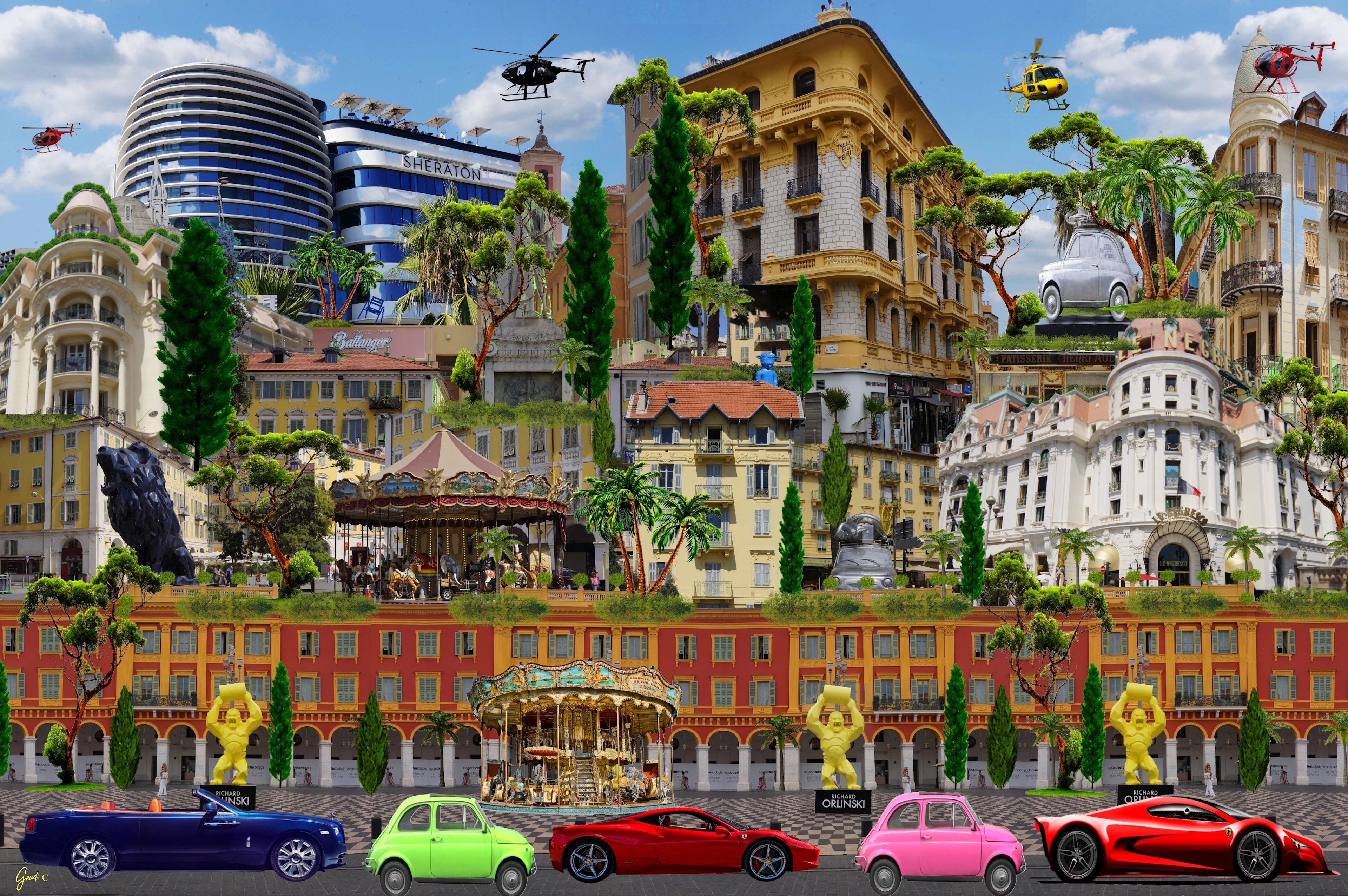 Gaudi .C - Nice-is-very-nice, 2025 - Hyperphotographie
