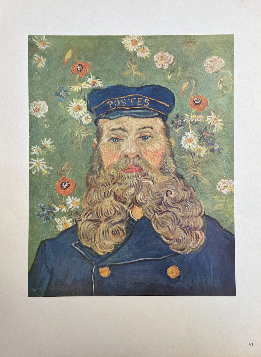 Vincent VAN GOGH (d’après) - Portrait de Joseph Roulin c.1950 - Lithographie