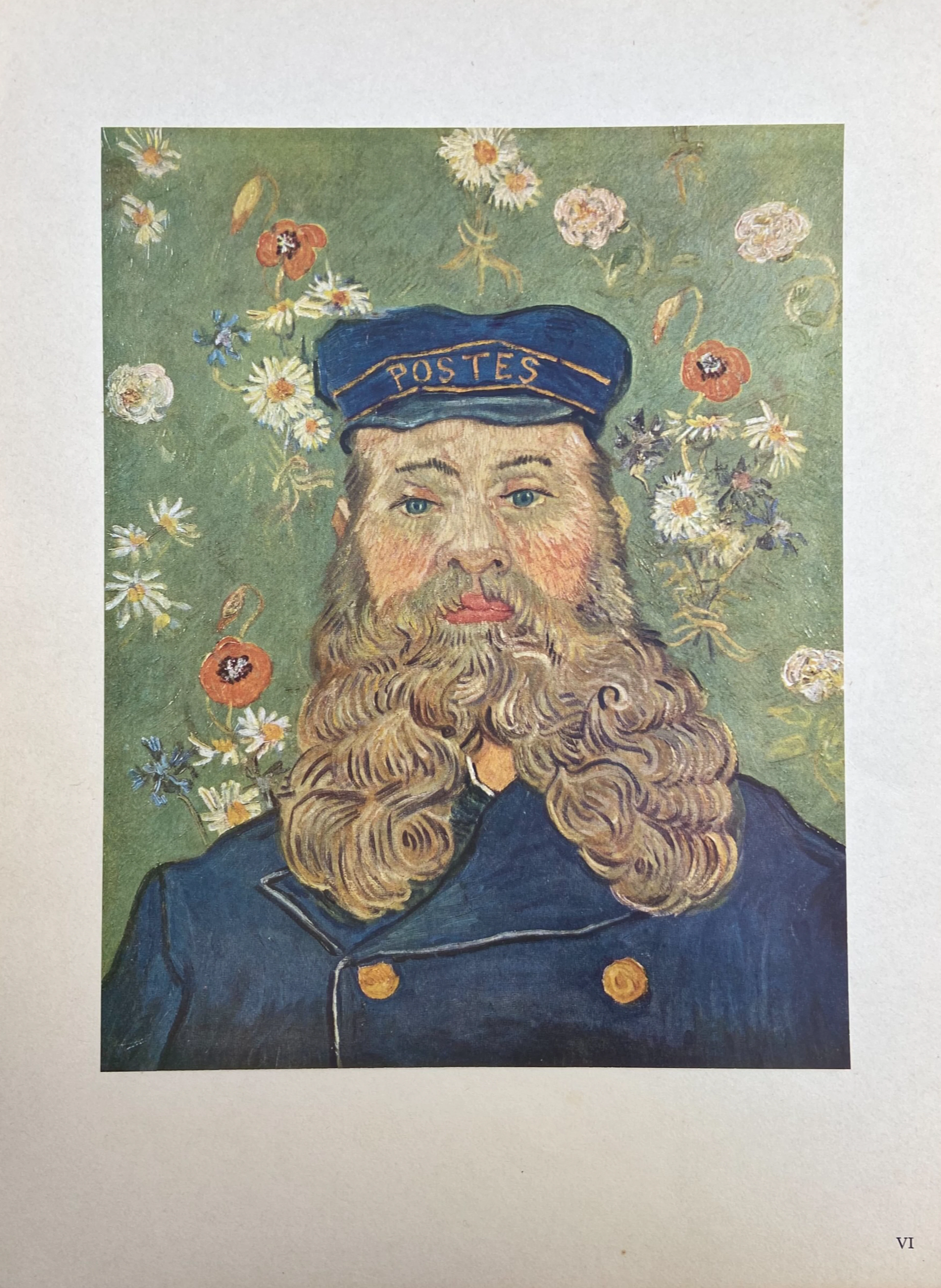 Vincent VAN GOGH (d’après) - Portrait de Joseph Roulin c.1950 - Lithographie