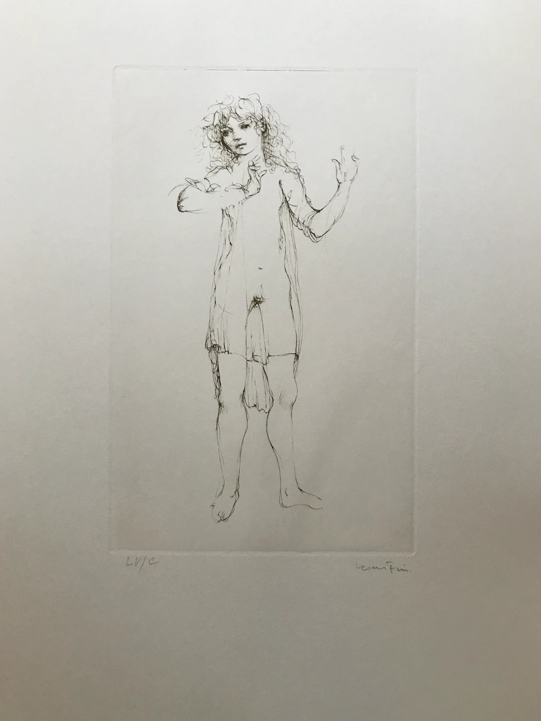 Leonor FINI - Le Livre de Monelle 24, 1976 - Gravure signée au crayon