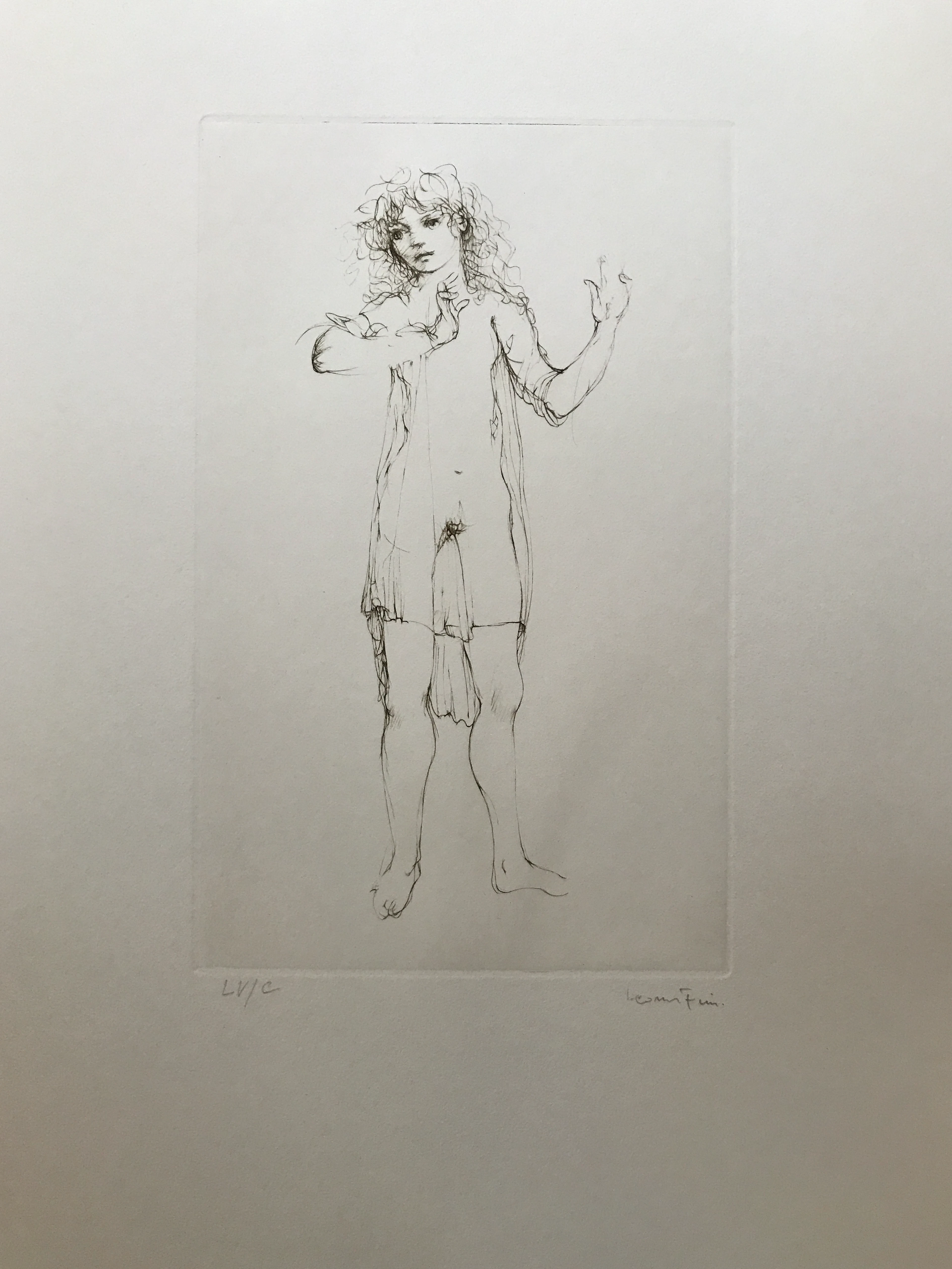 Leonor FINI - Le Livre de Monelle 24, 1976 - Gravure signée au crayon