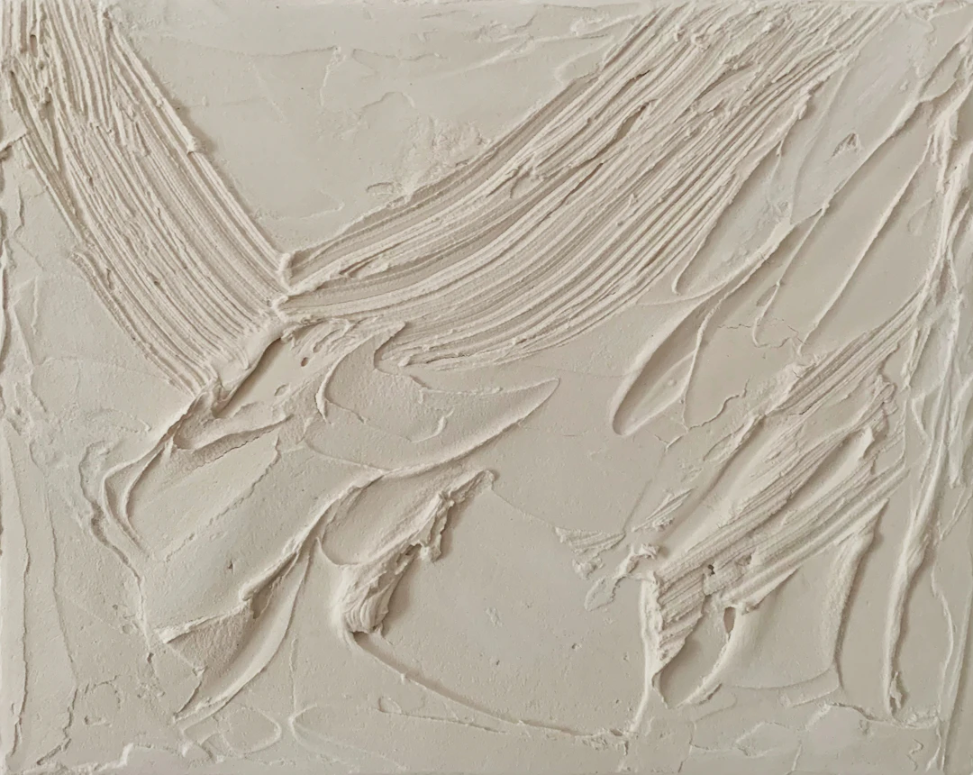 Andrea Van Der Hoeven - Impulsion lunaire - Technique mixte sur toile