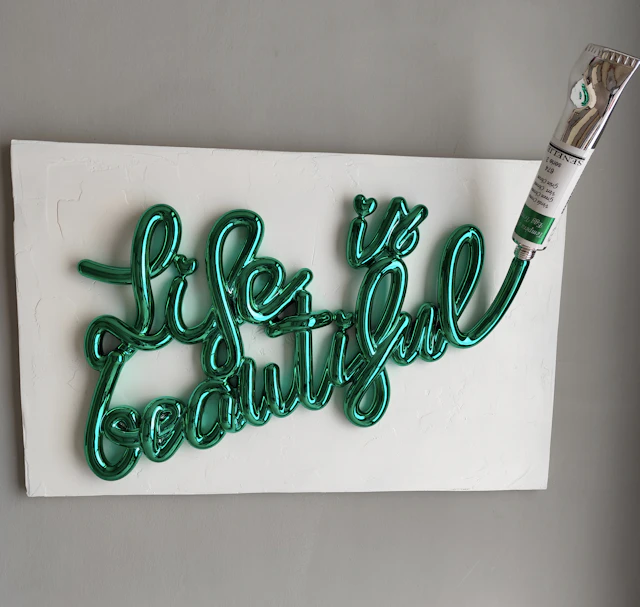 Sagrasse - Beautiful is Life - Résine et poudre de marbre