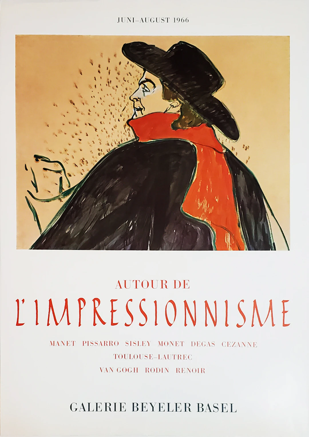 Henri de Toulouse-Lautrec - L’impressionnisme, 1966 - Affiche originale