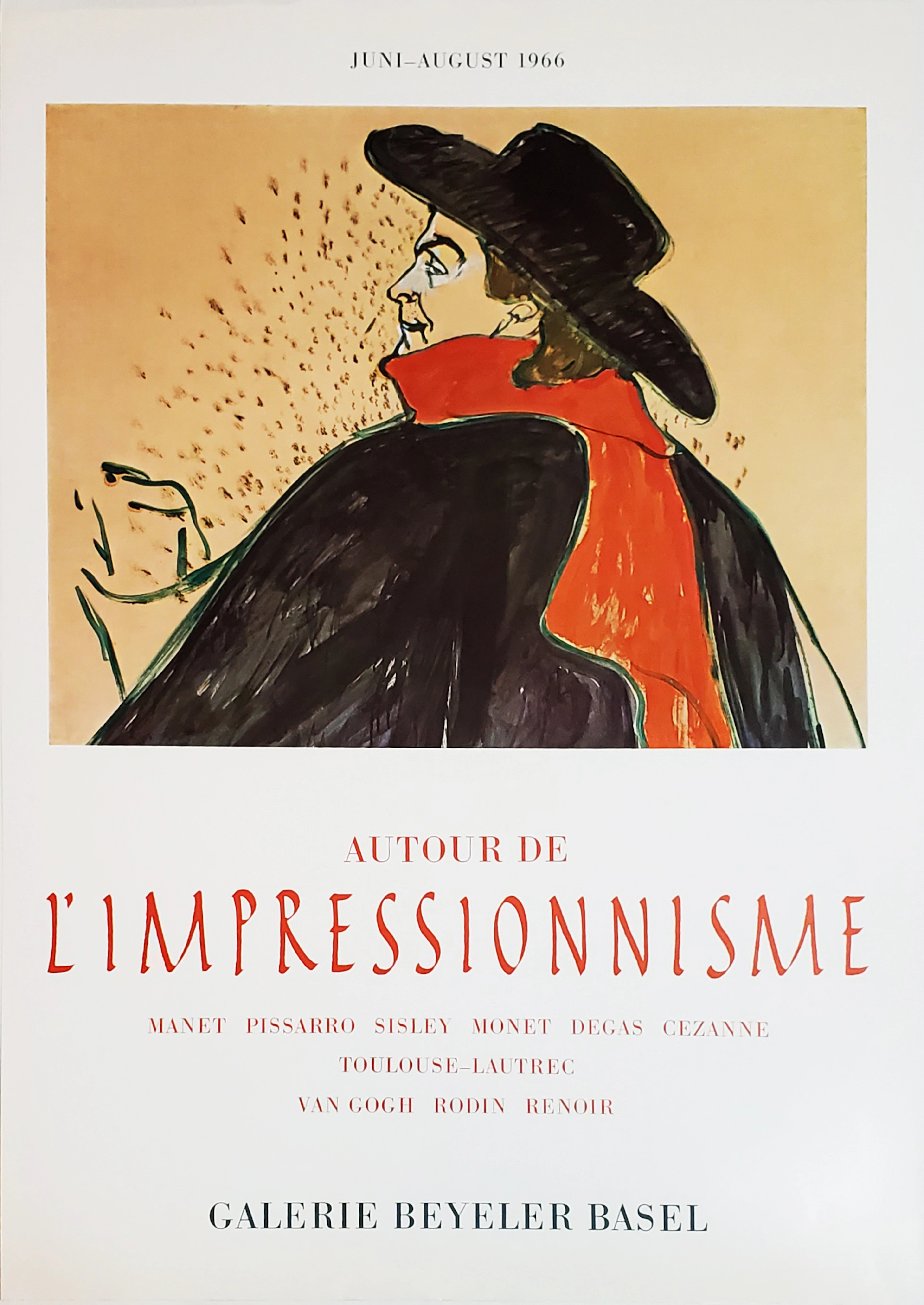 Henri de Toulouse-Lautrec - L’impressionnisme, 1966 - Affiche originale