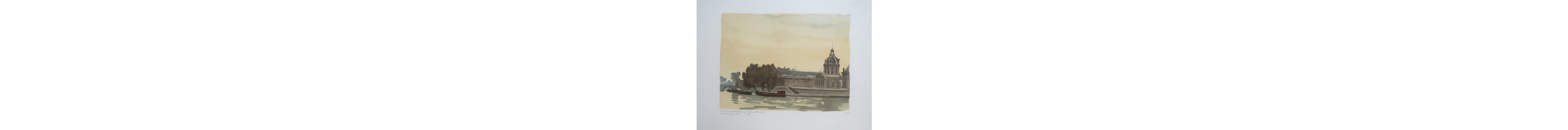 Robert YAN - L’institut - Lithographie signée et dédicacée