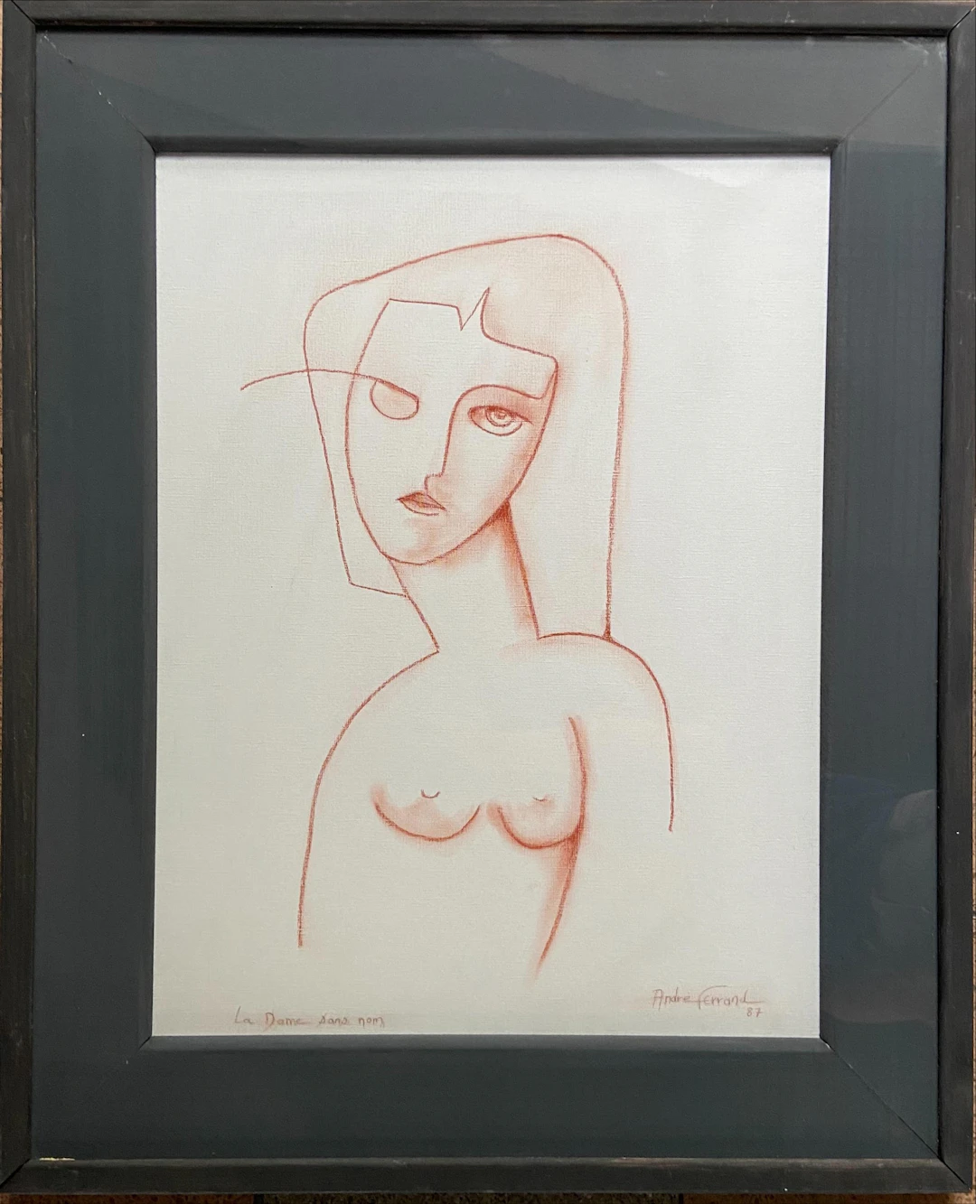 La dame sans nom - André Ferrand