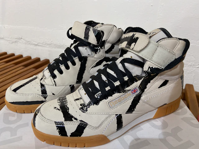 Reebok x Basquiat – Baskets beigen, 2004