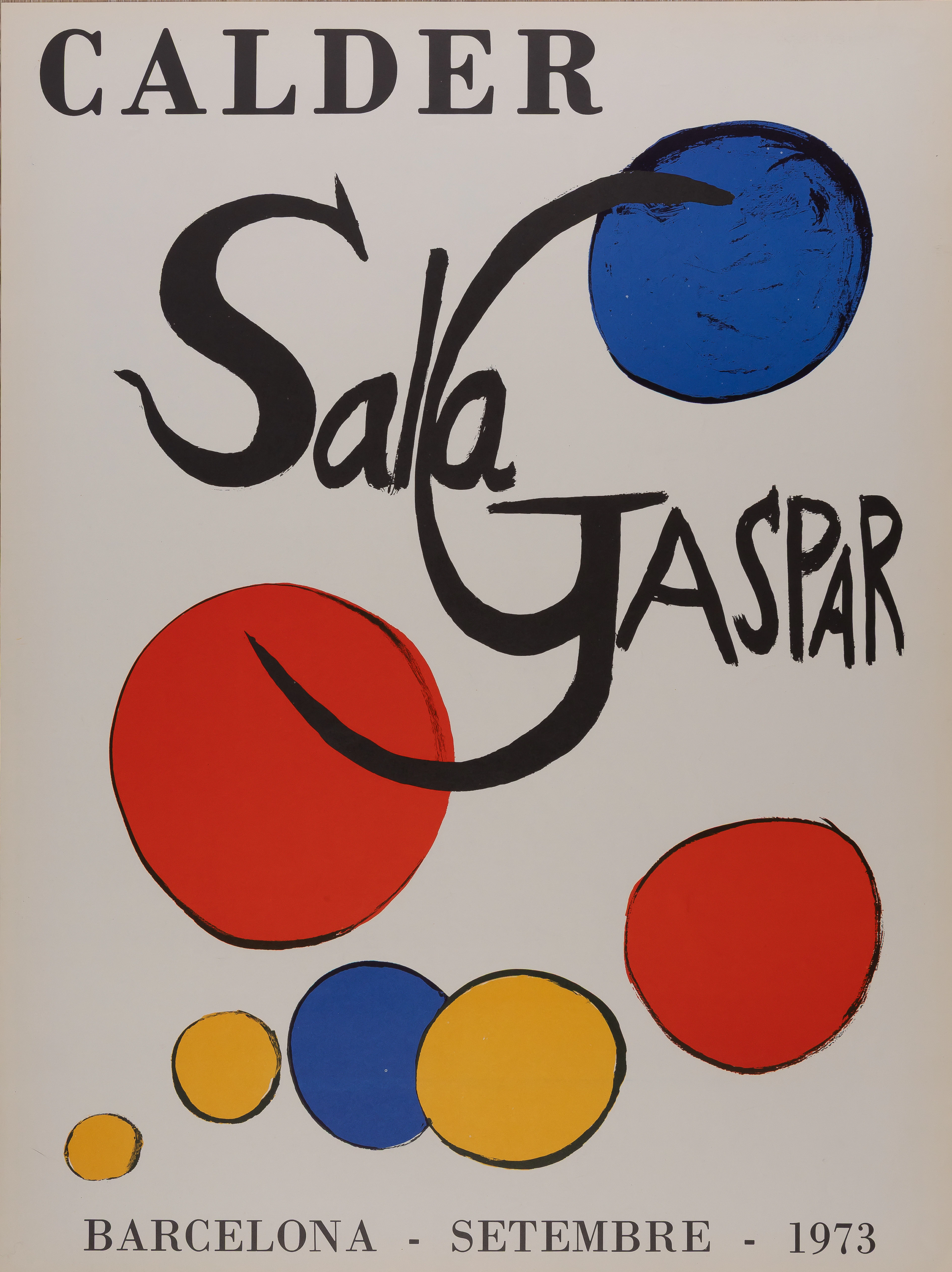 Alexander CALDER : Sala Gaspar - Lithographie originale
