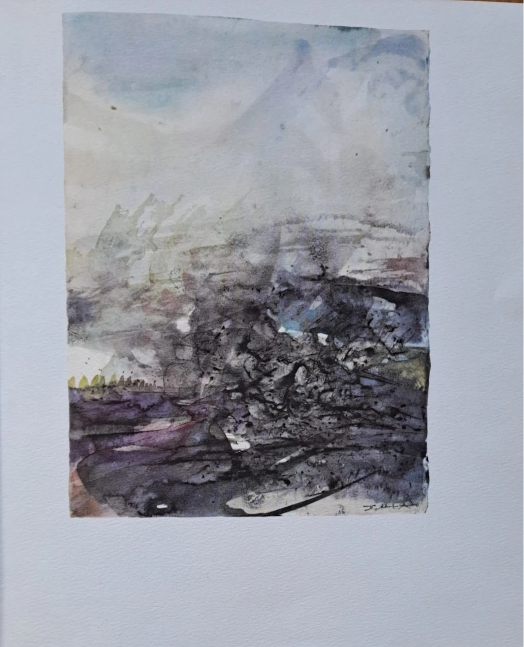 Zao Wou Ki - Illuminations - Héliogravure - signée
