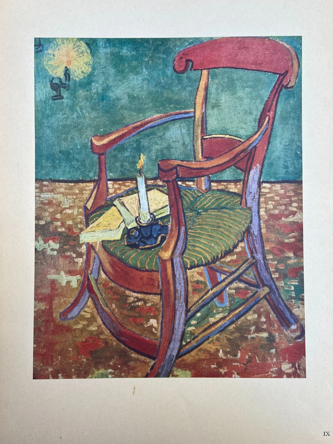 Vincent VAN GOGH (d’après) - Le Fauteuil de Paul Gauguin, c.1950 - Lithographie