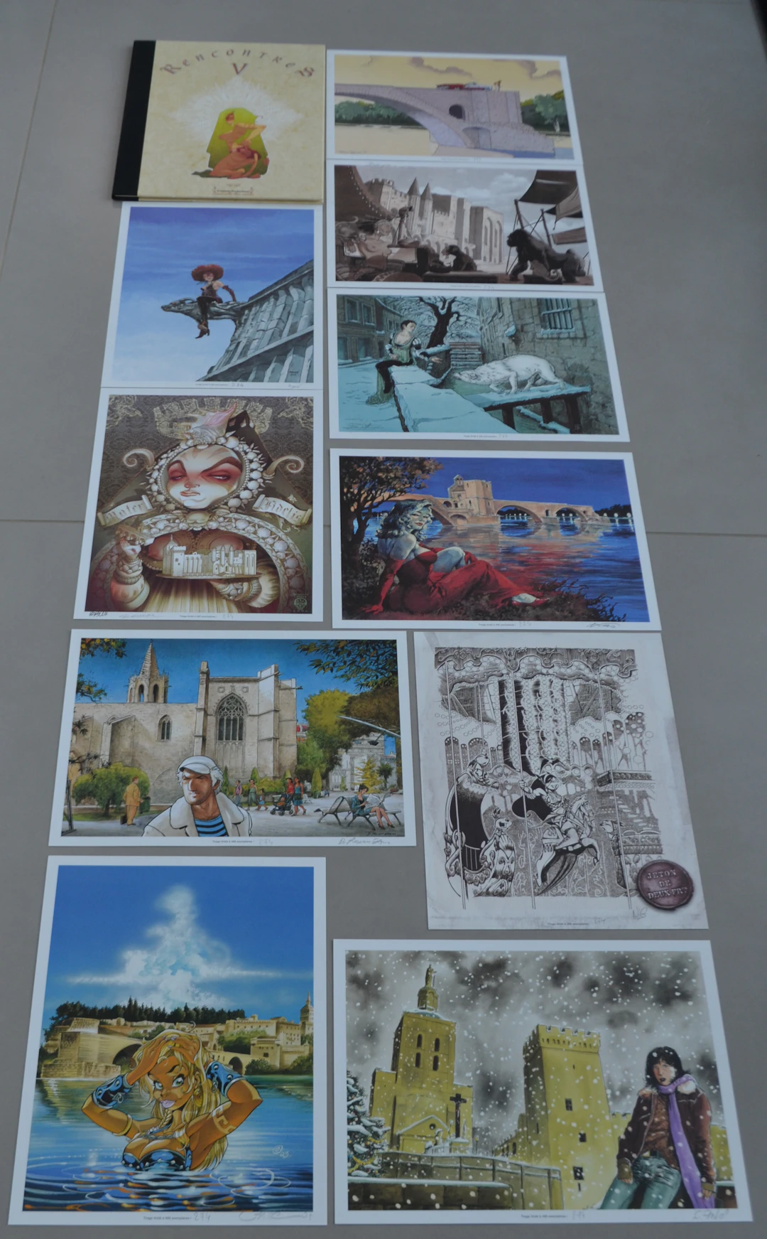 Collectif 10 Auteurs - Rencontres N° 5, 2003 - Portfolio