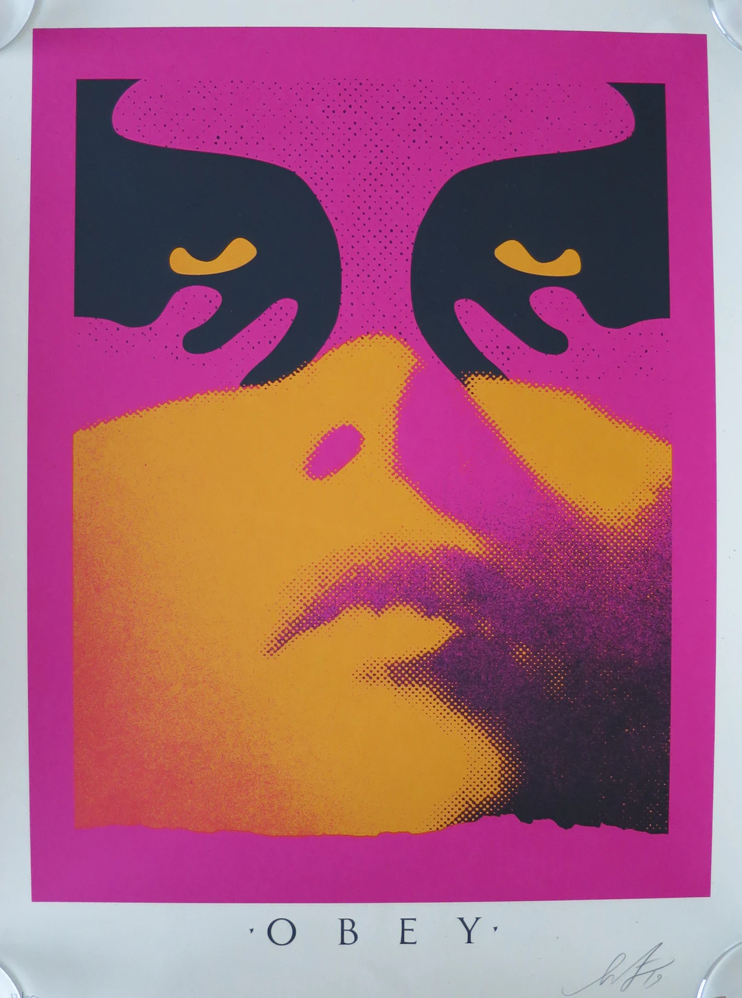 Shepard FAIREY (Obey) - ShadowPlay, 2019 - Sérigraphie signée au crayon