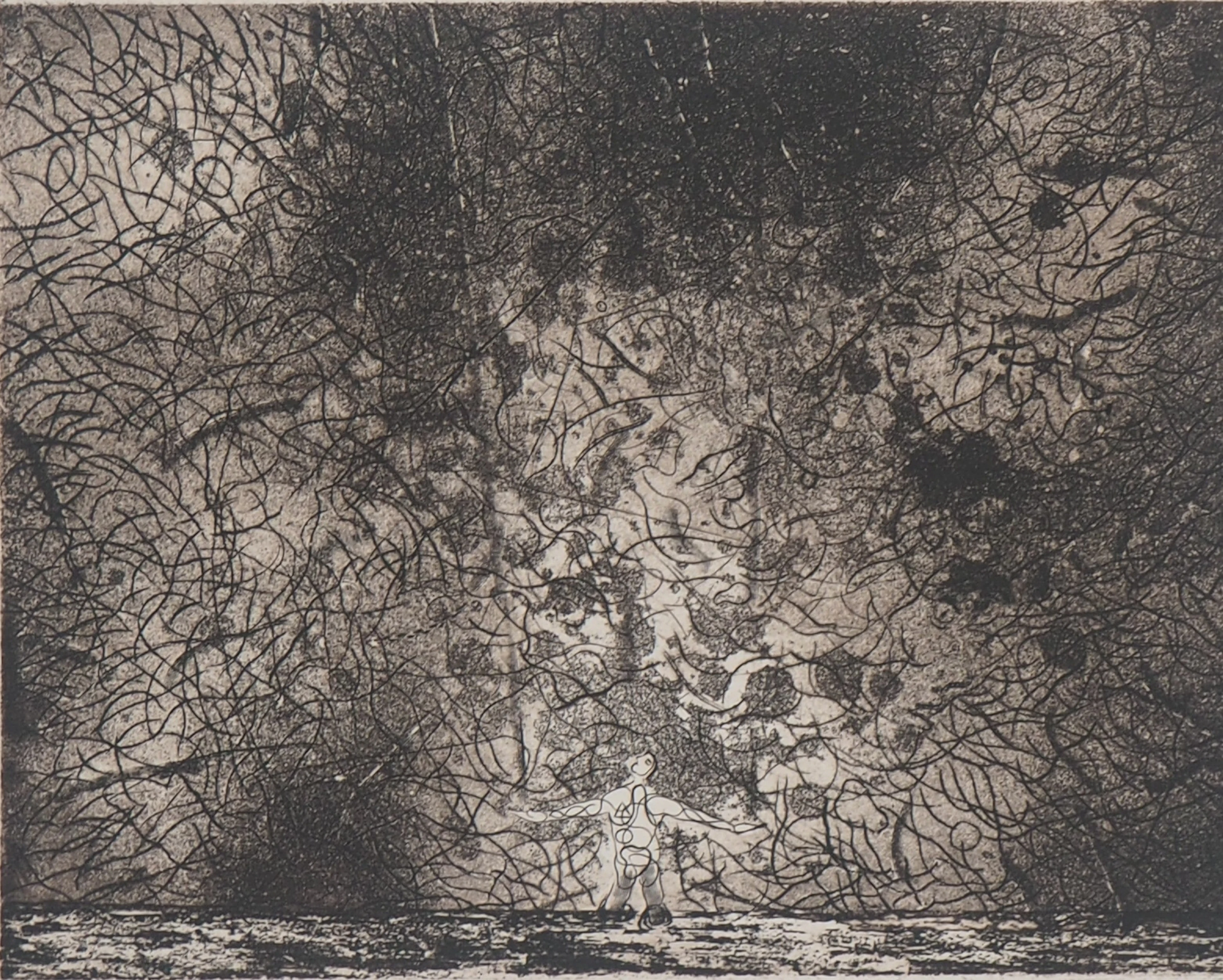 Nicolas-Simon Sochos - Ainsi parlait Zarathoustra - Gravure originale signée