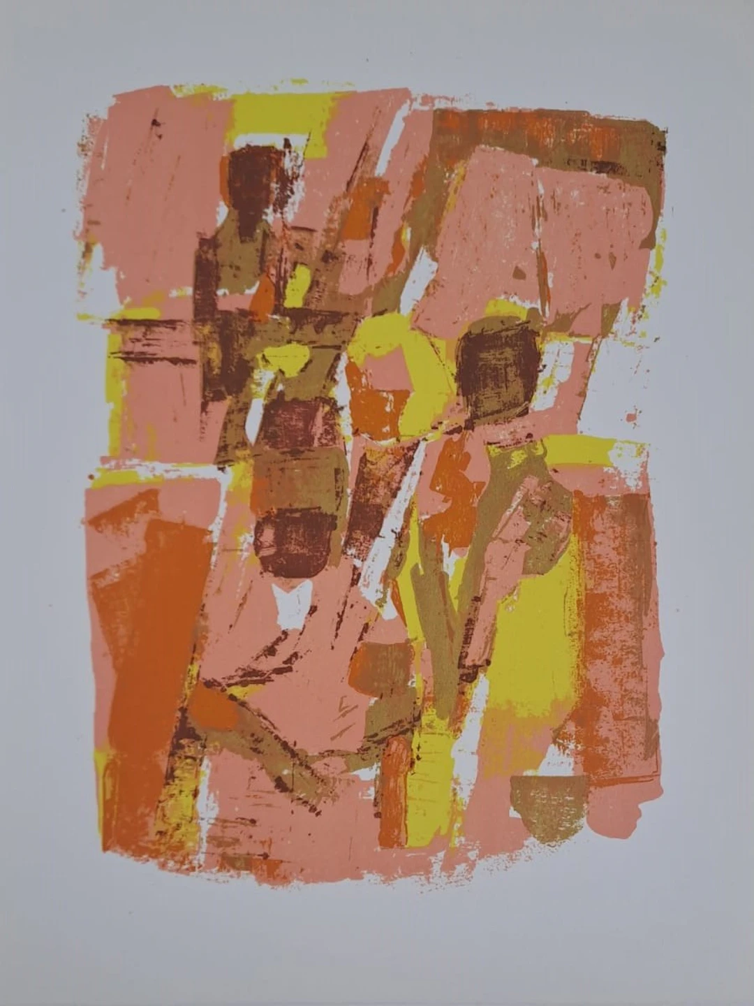 Orlando Pelayo - Composition VII - Lithographie originale