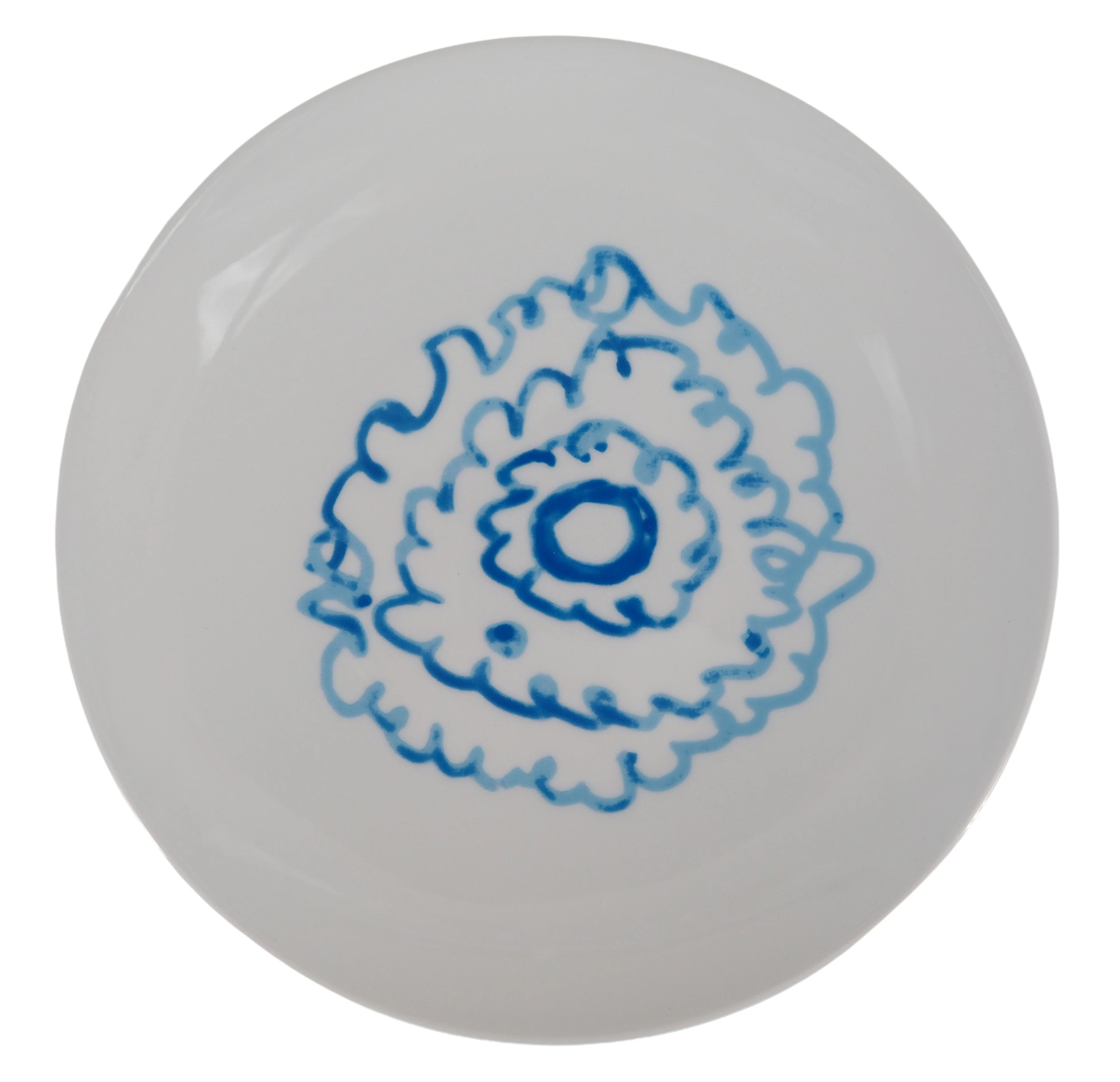 ZAO Wou-Ki - Vie Marine : Oursins - Sérigraphie sur Porcelaine signée