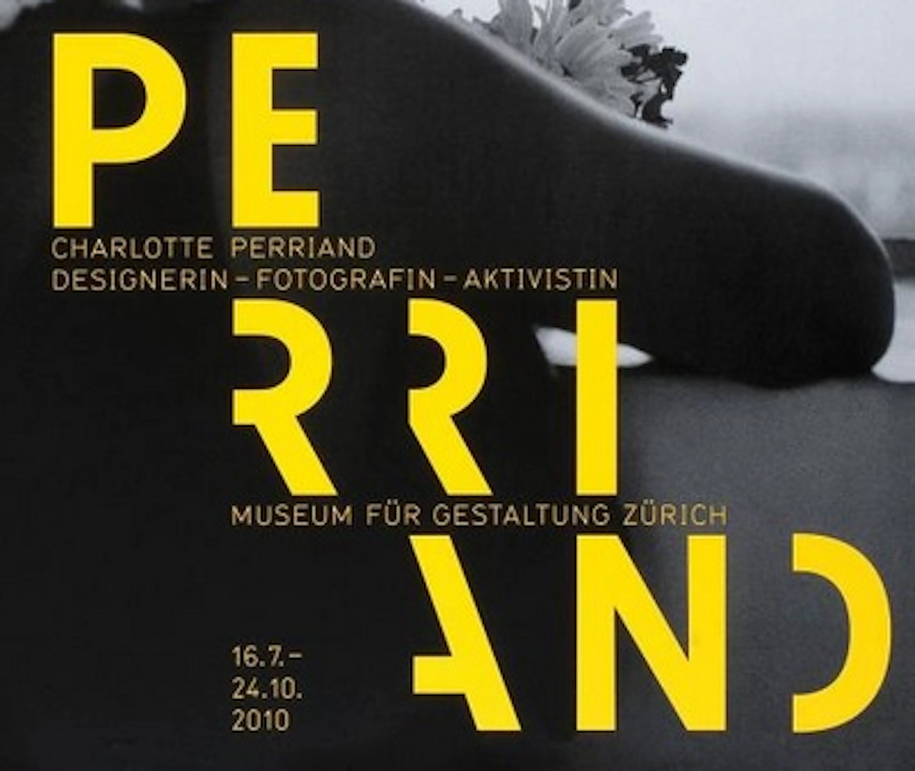 Charlotte PERRIAND - Affiche originale d’exposition, 2010 - Sérigraphie