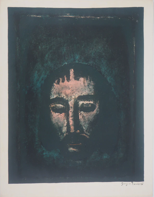 Georges ROUAULT (d’après) - Visage - Lithographie signée