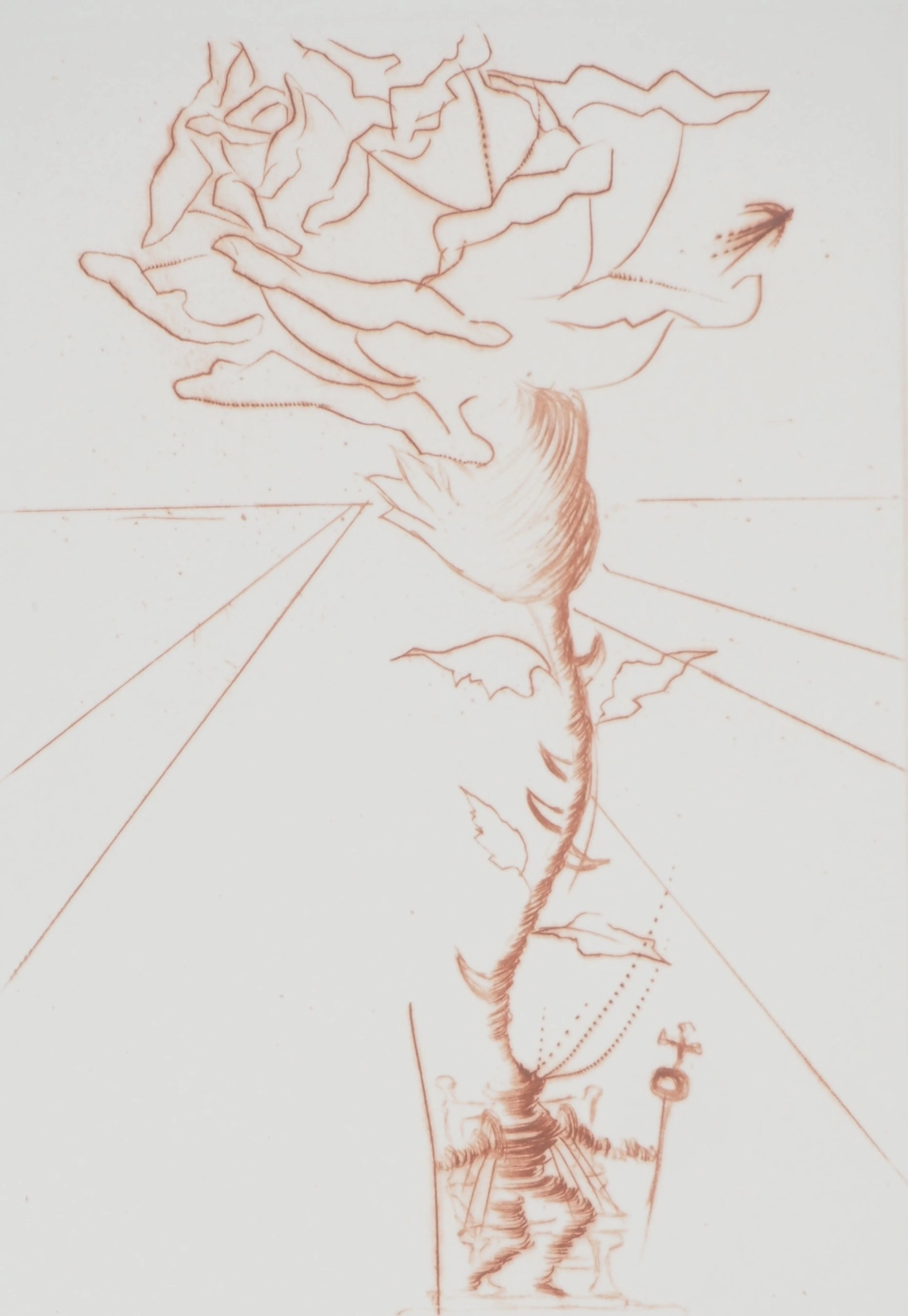Salvador DALI : Henry III - Gravure originale signée