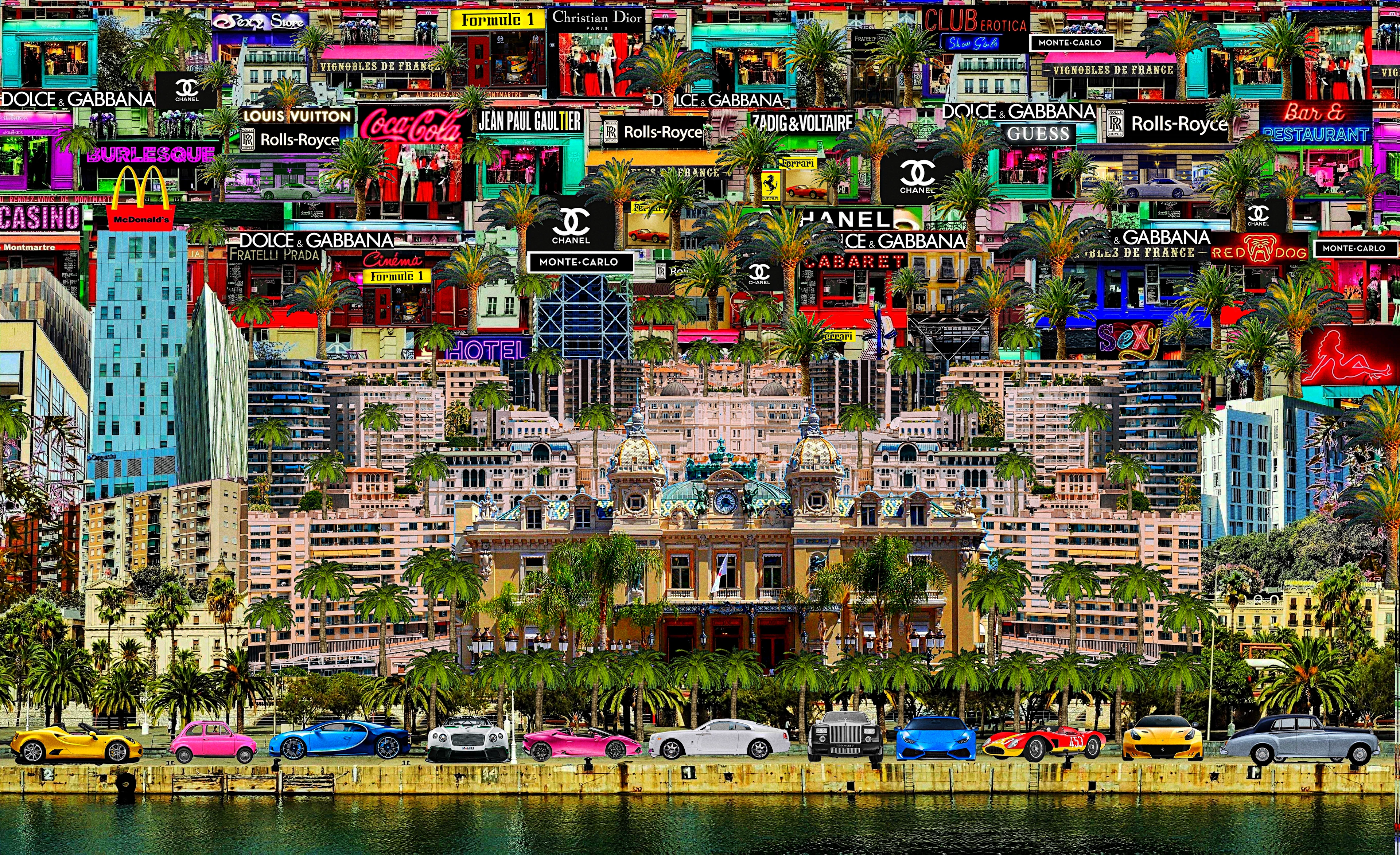 Gaudi .C - Monte-Carlo lifestyle, 2024 - Hyperphotographie numérique