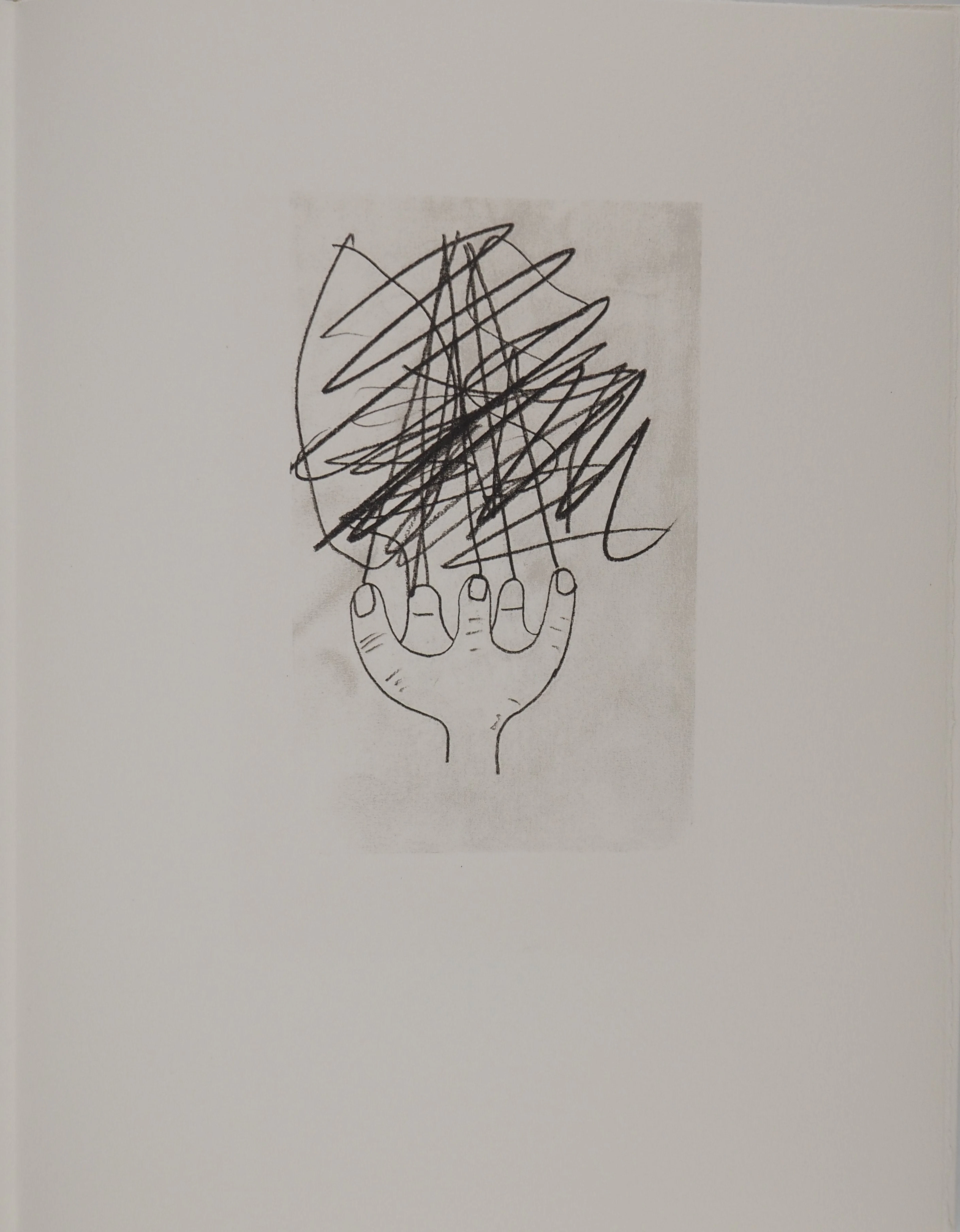 Pablo PICASSO : Le Goût du Bonheur, Torche Surréaliste, Lithographie