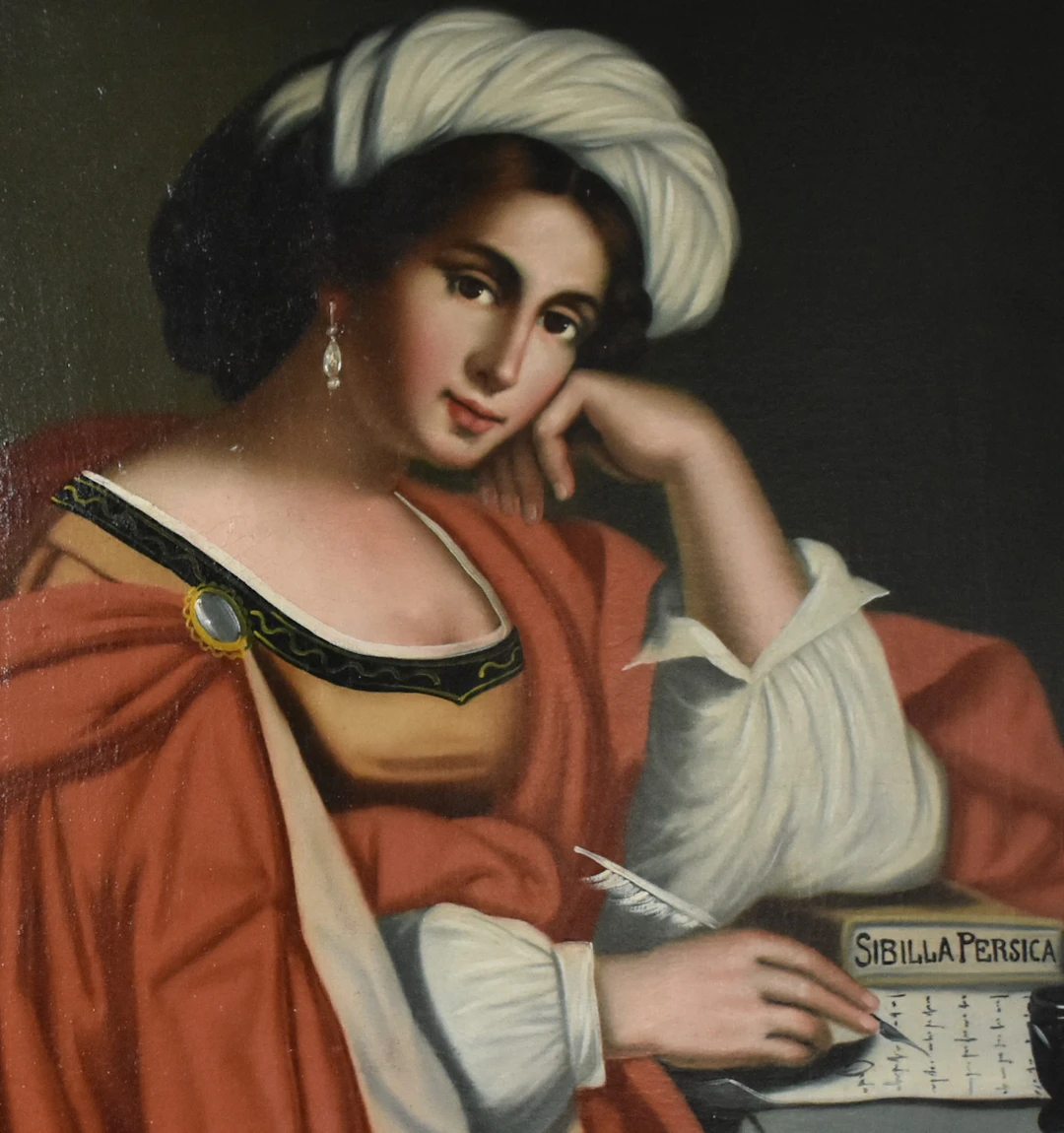 Ecole italienne du XIXe siècle - Sibilla Persica d’après Guercino