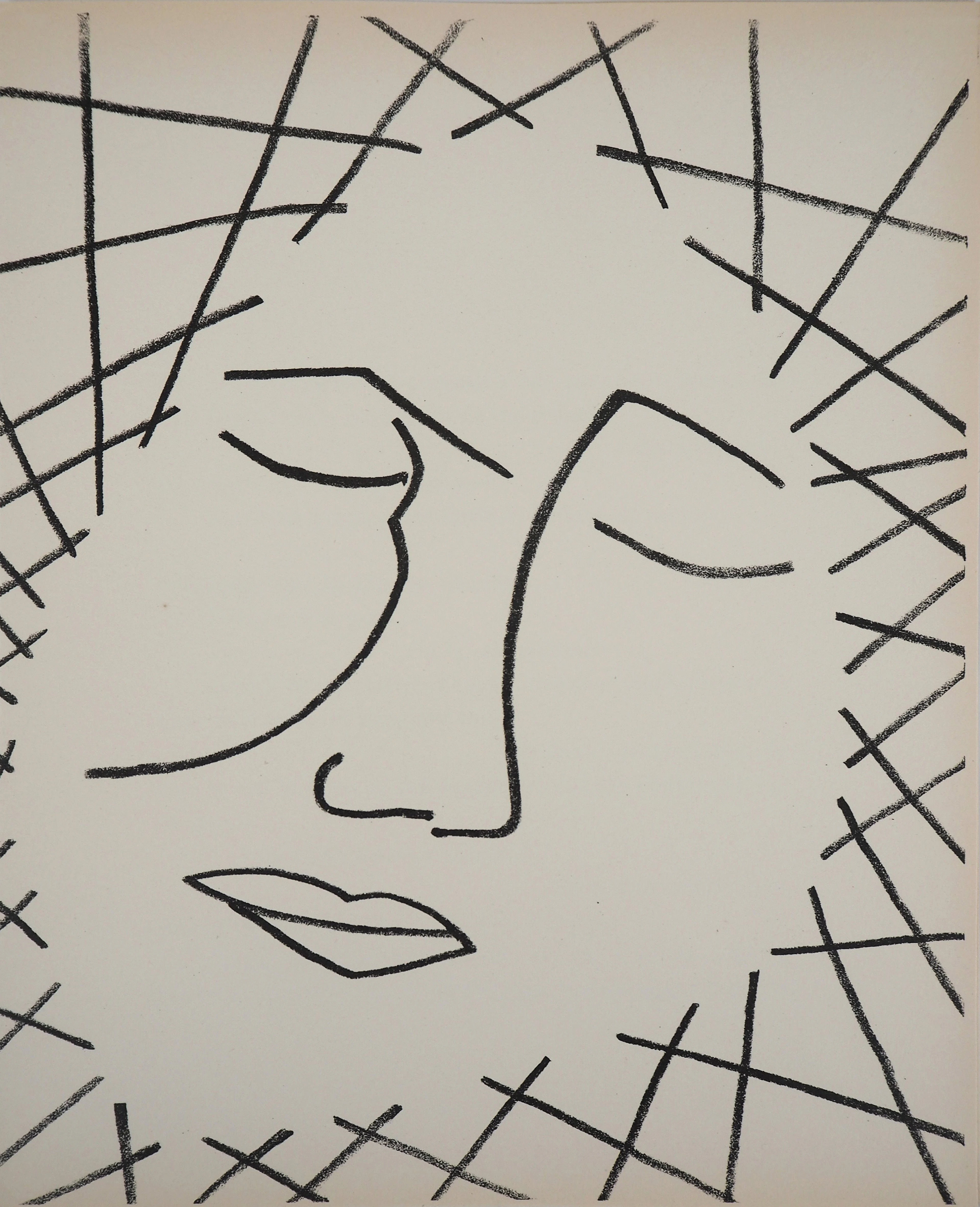 Françoise GILOT : Le rêve, 1951 - Lithographie originale
