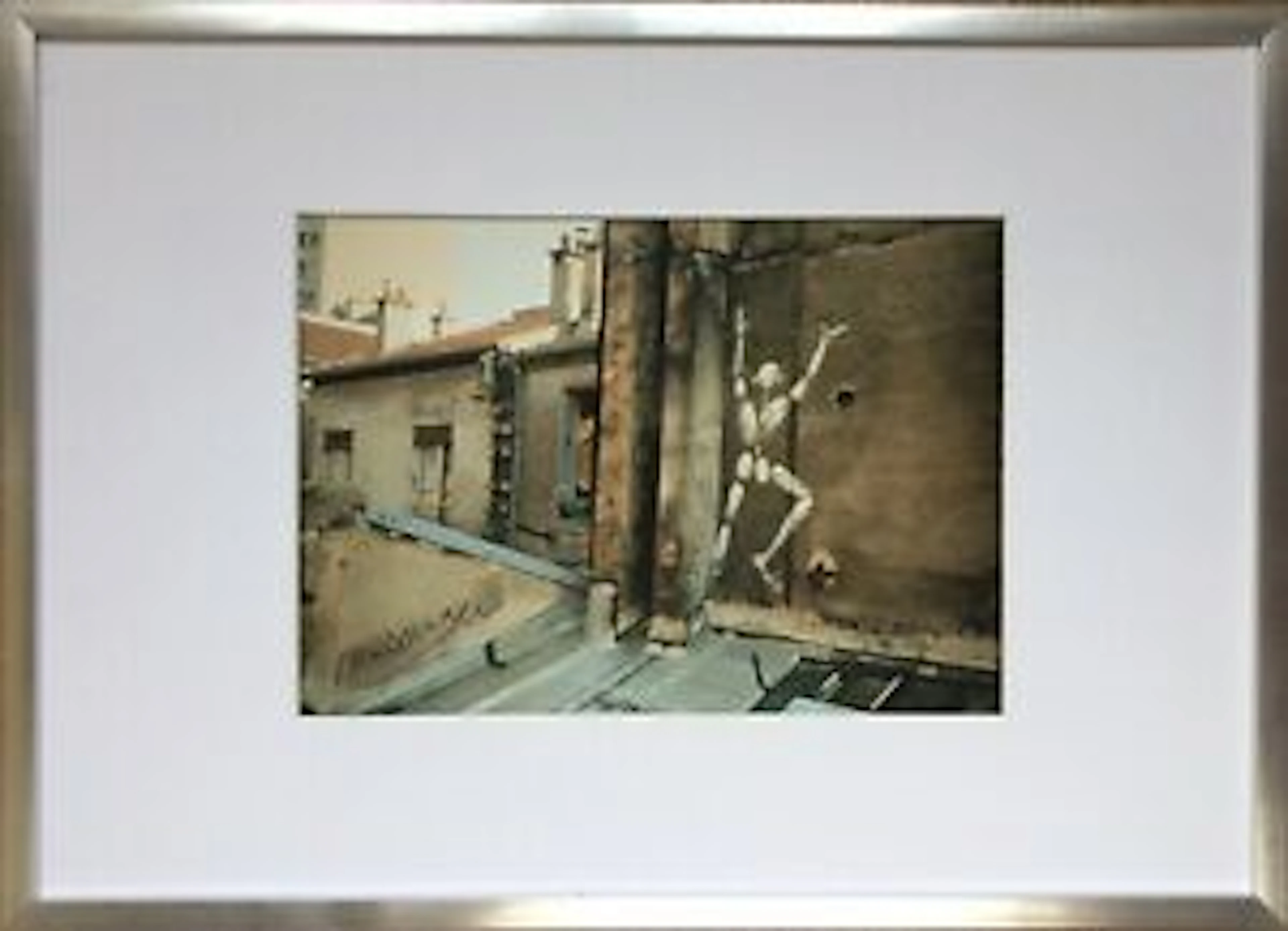 Jérôme MESNAGER - Impasse des souhaits, Paris 20e - Impression signée