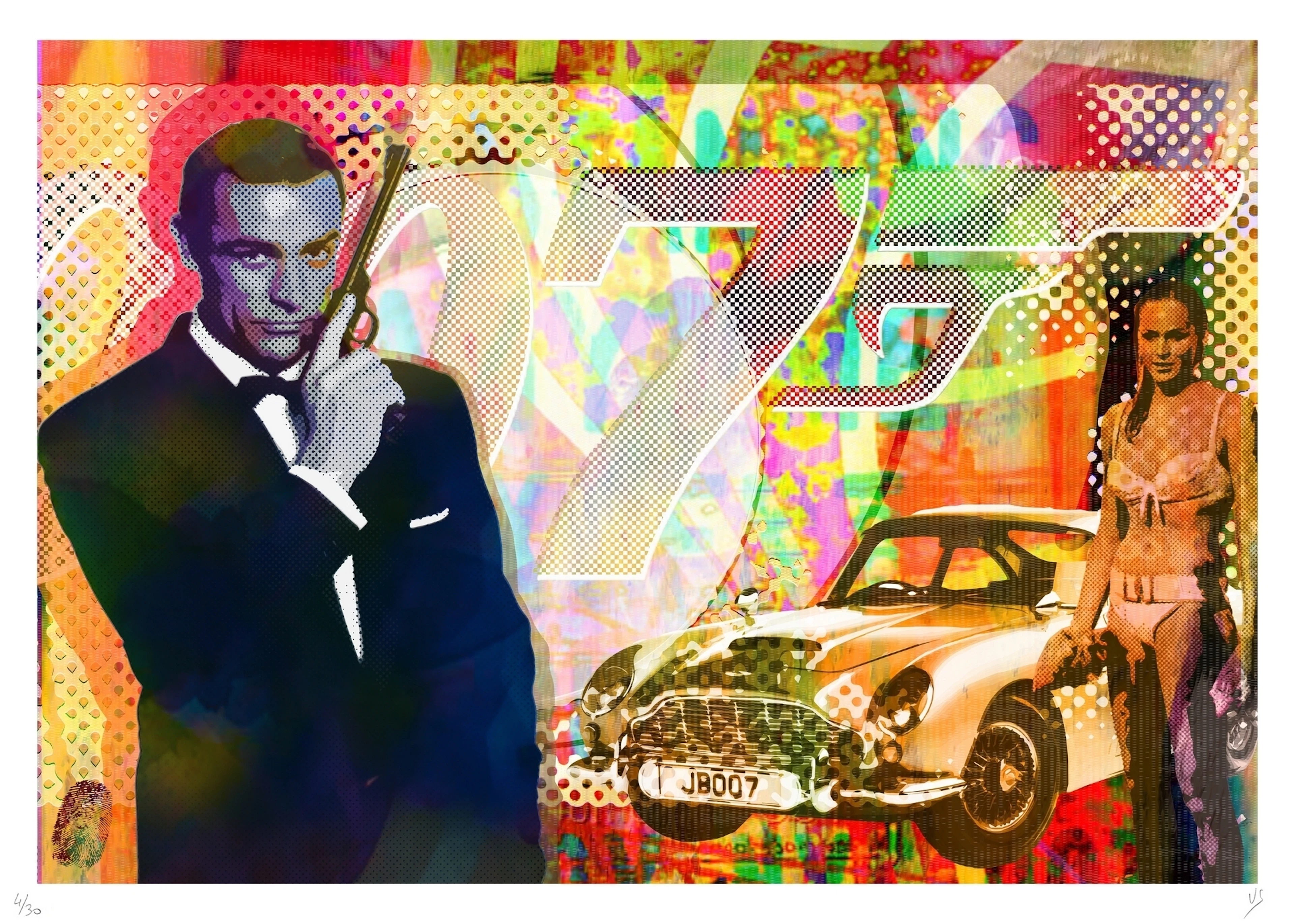 Vincent Sabatier - James Bond - Tirage pigmentaire original signé et numéroté
