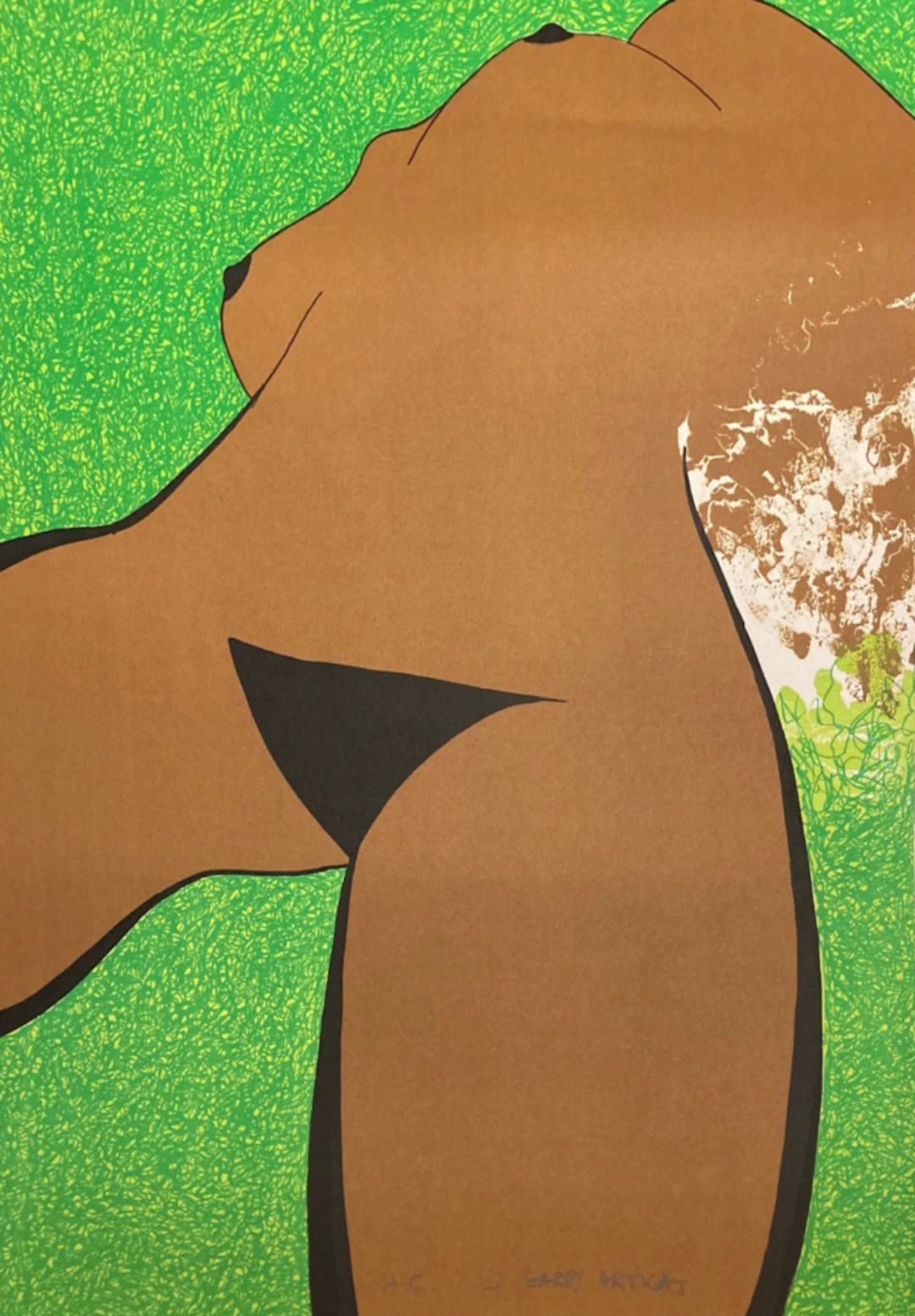 Joan GARDY ARTIGAS - Nu, ap. 1980, lithographie