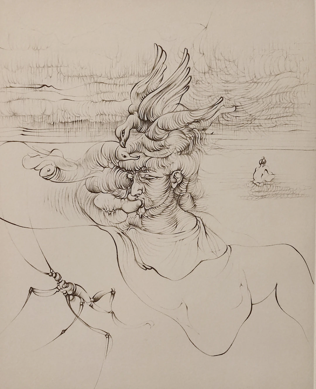 Hans BELLMER - Les chants de Maldoror - 1970 - Gravure originale Signée