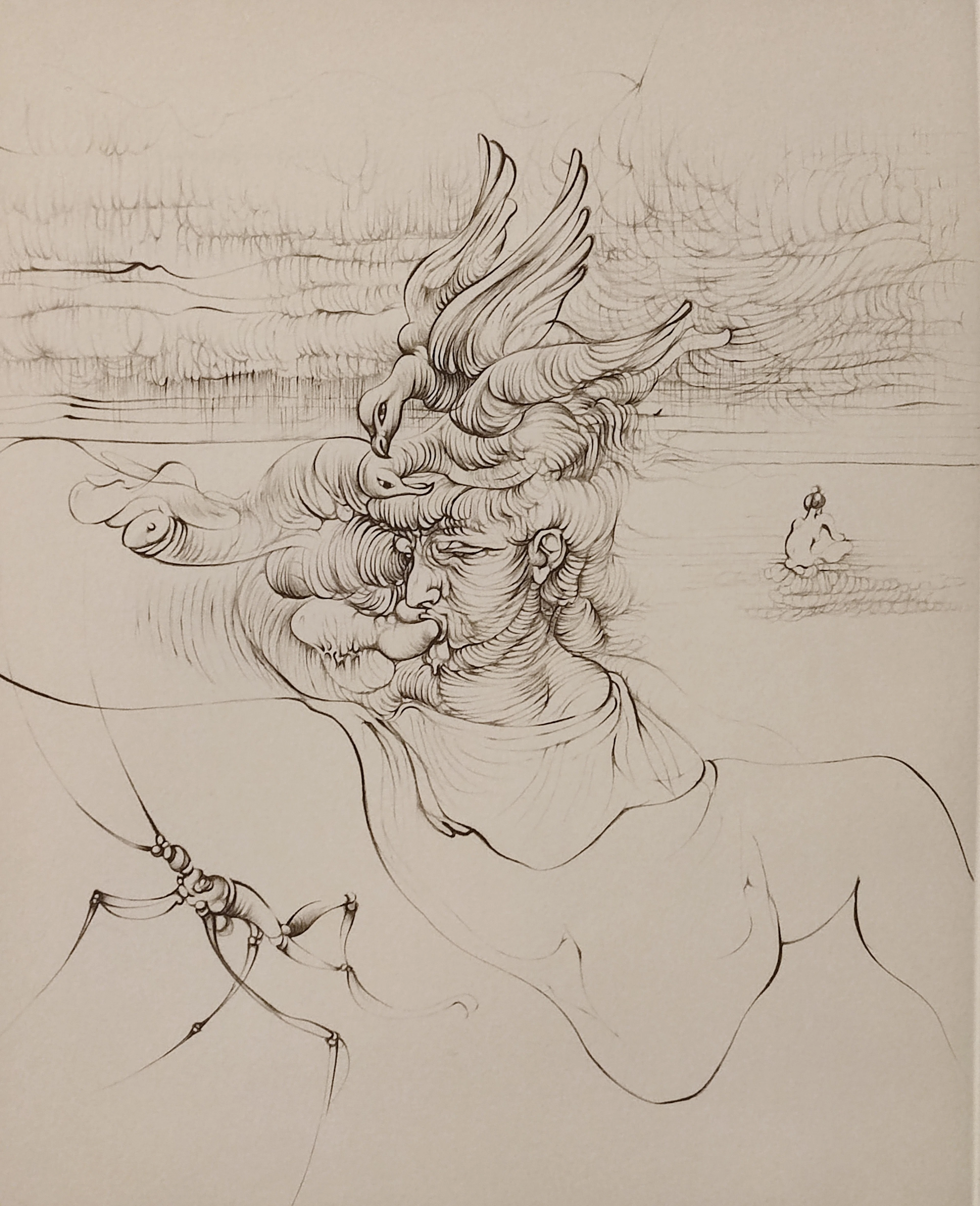 Hans BELLMER - Les chants de Maldoror - 1970 - Gravure originale Signée