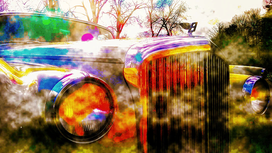 Gaudi.C - Bentley pop art design, 2021