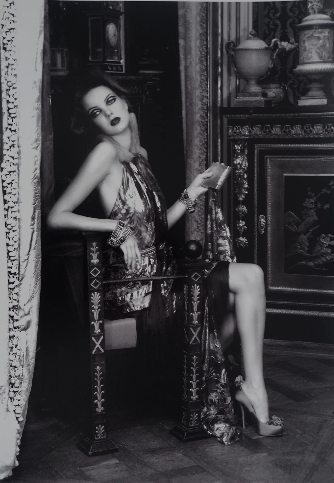 Irina IONESCO : Mannequin au porte-cigarettes, Tirage argentique original