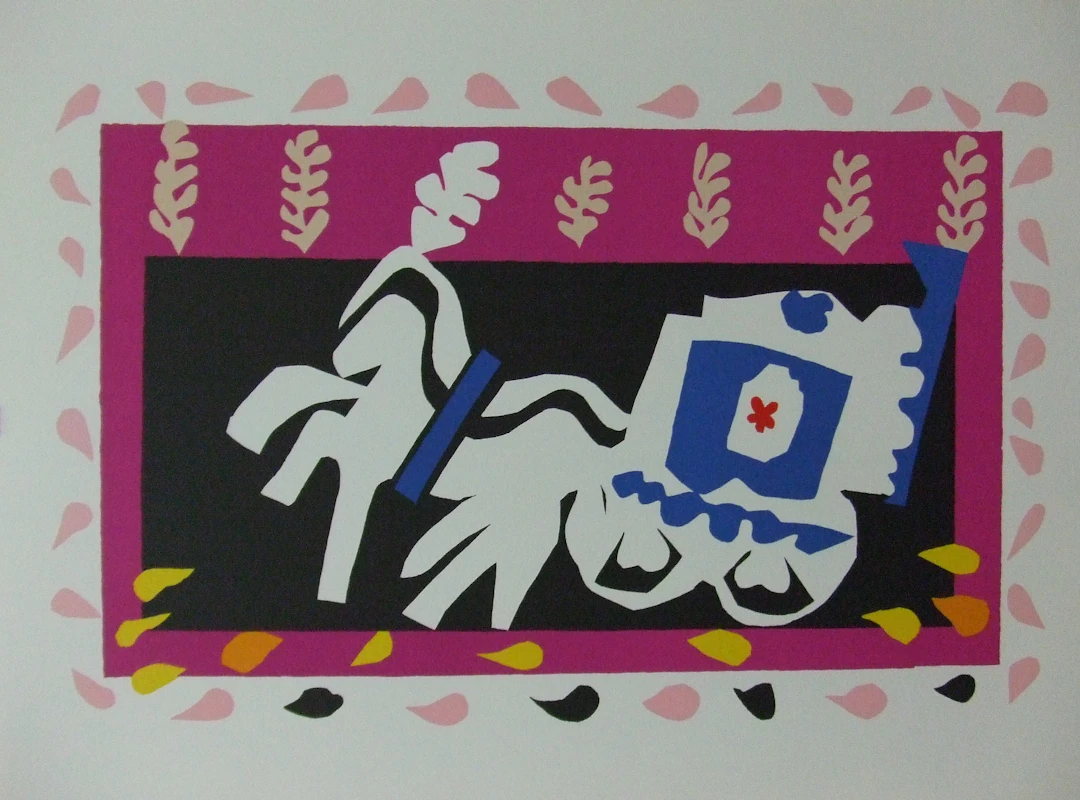 Henri MATISSE (d’après) - L’enterrement de Pierrot, Lithographie