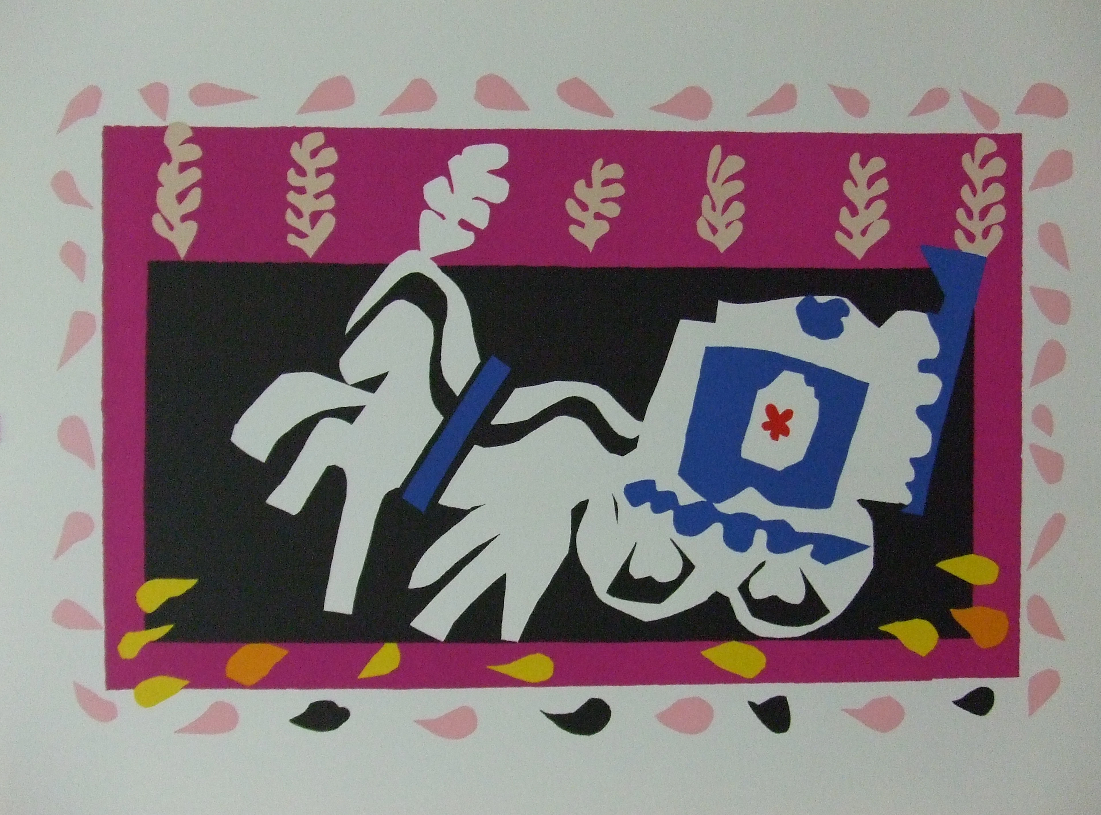Henri MATISSE (d’après) - L’enterrement de Pierrot, Lithographie