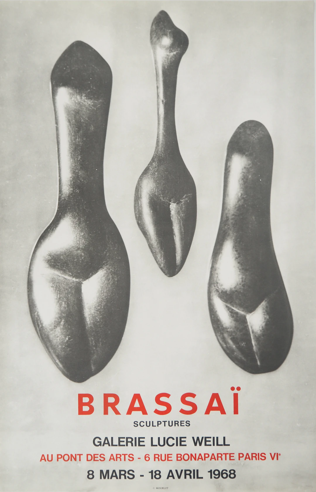 BRASSAI : Vénus, Figures féminines, Affiche en lithographie