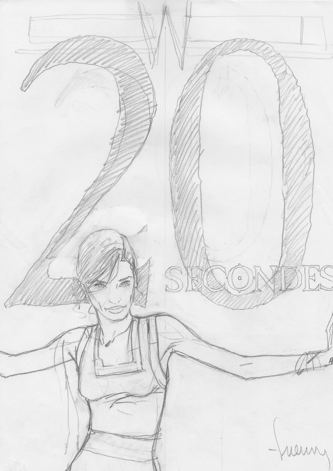 Philippe FRANCQ - Largo Winch - Dessin original