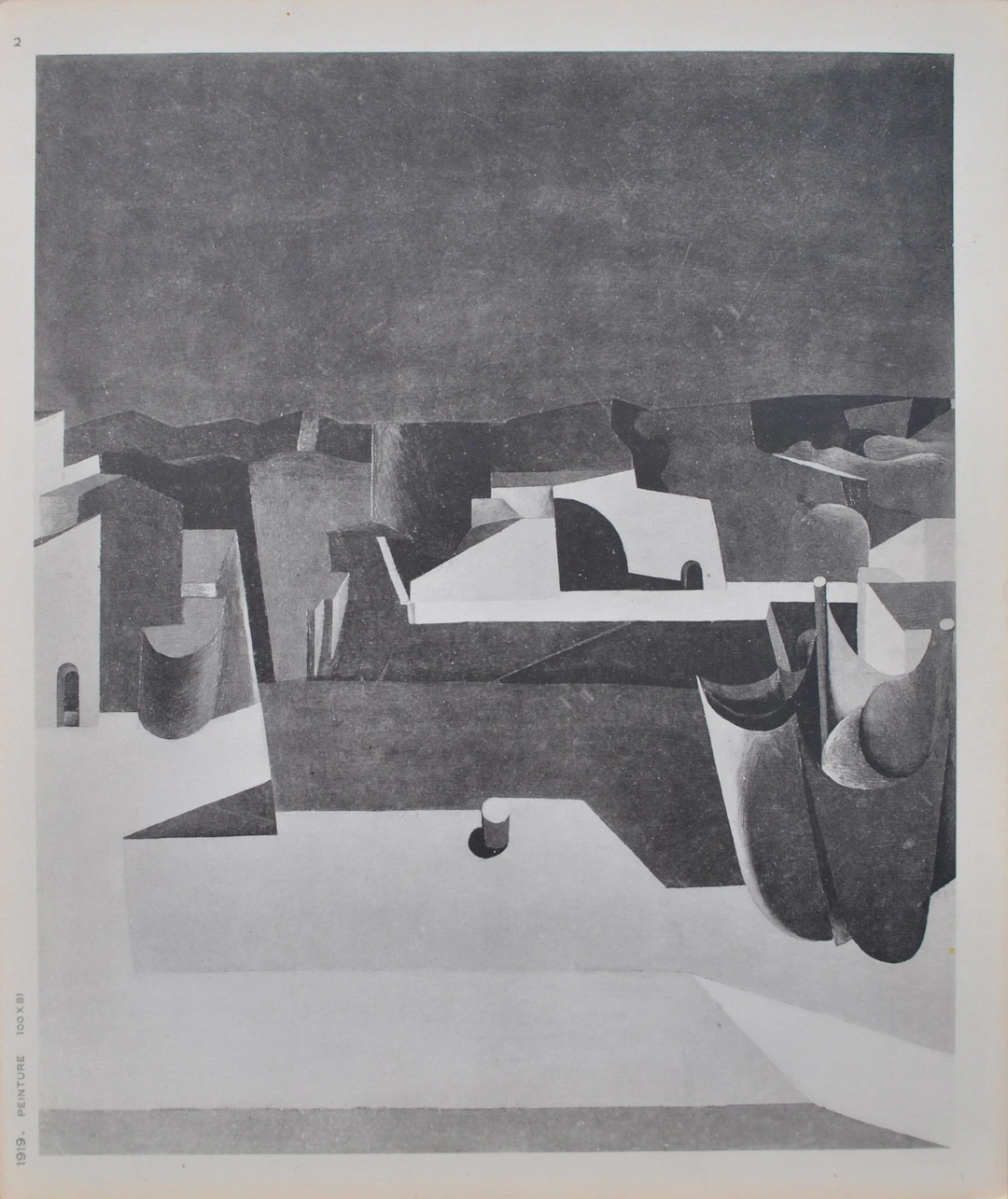 LE CORBUSIER : le port, héliogravure, 1938