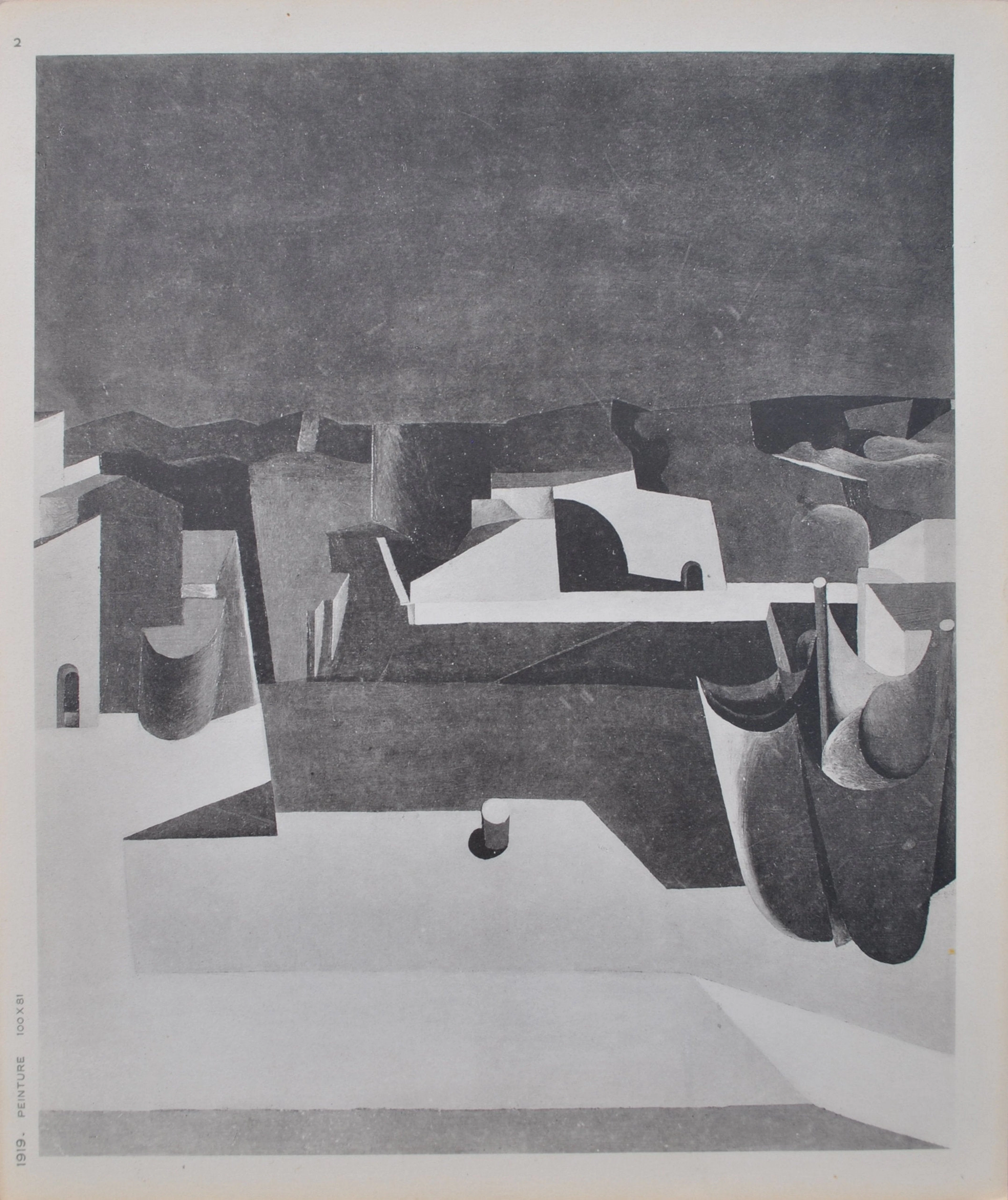 LE CORBUSIER : le port, héliogravure, 1938